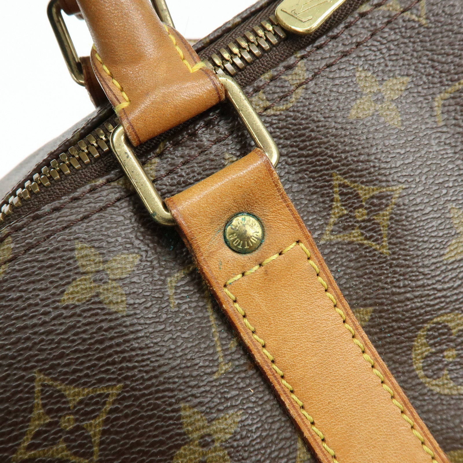 Louis Vuitton Monogram Keep All 55 Boston Bag Brown M41424