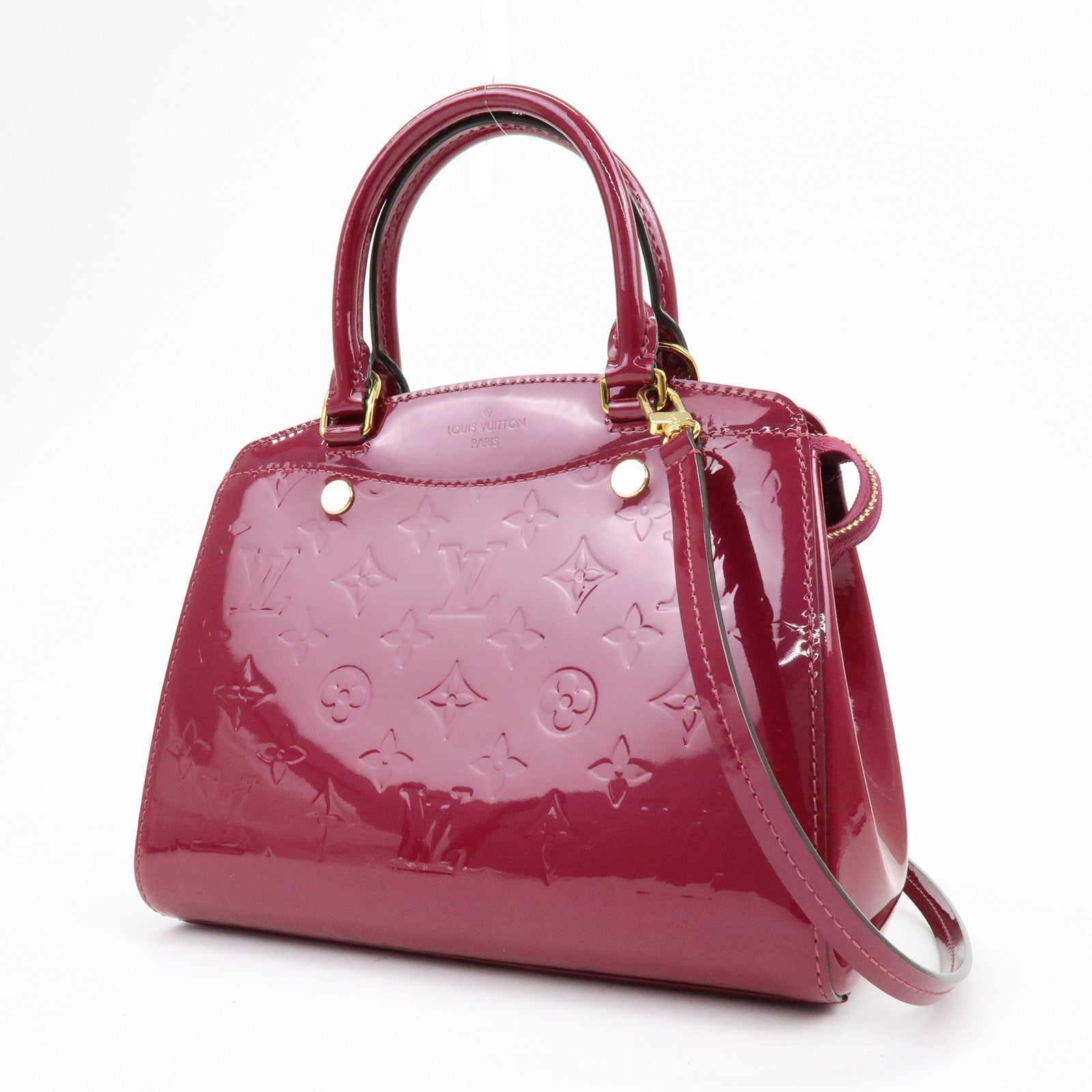 Louis Vuitton Monogram Vernis Leather Brea PM 2Way Bag M50810