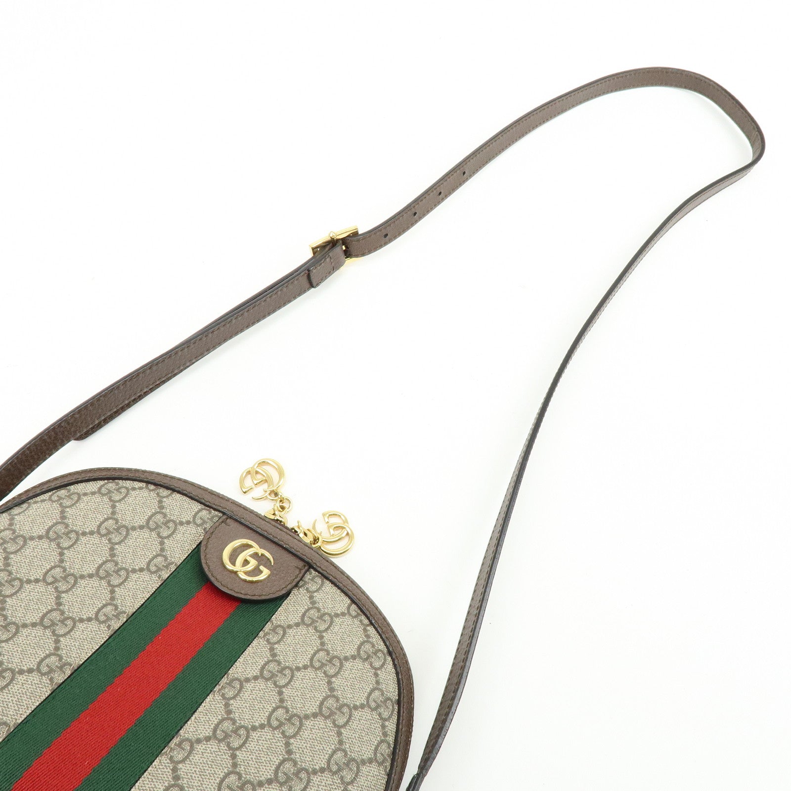 GUCCI Ophidia GG Supreme Shoulder Bag Crossbody Bag Brown 499621