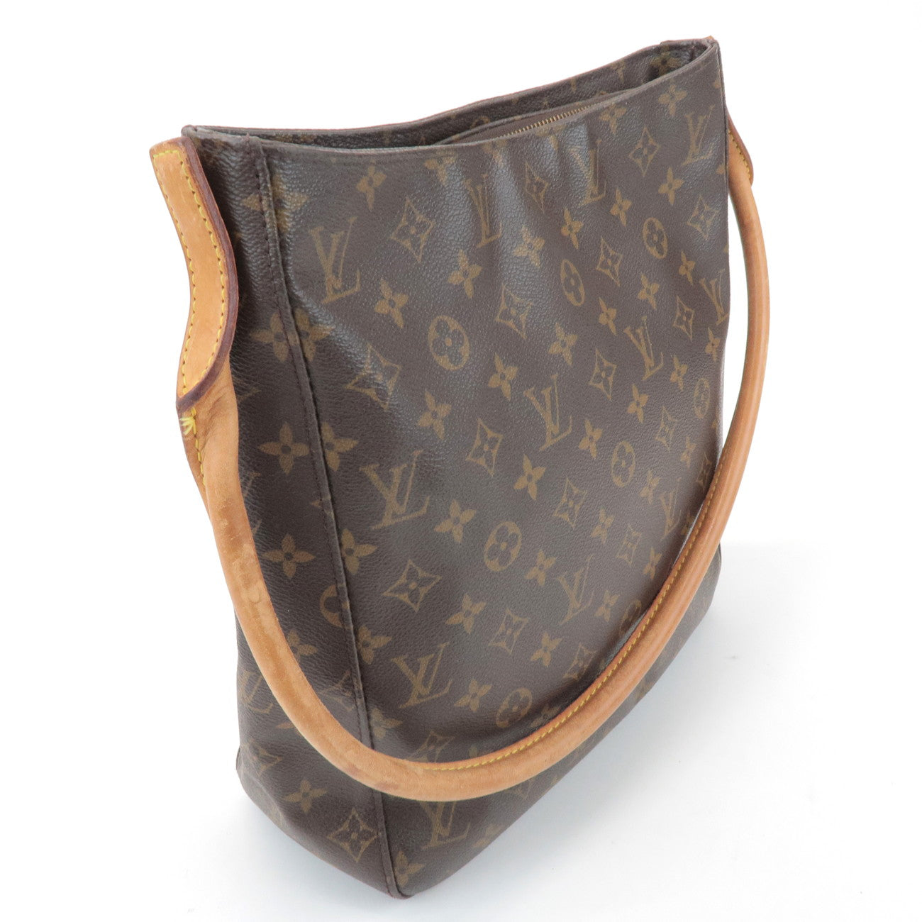 Louis Vuitton Monogram Looping GM Shoulder Bag Brown M51145