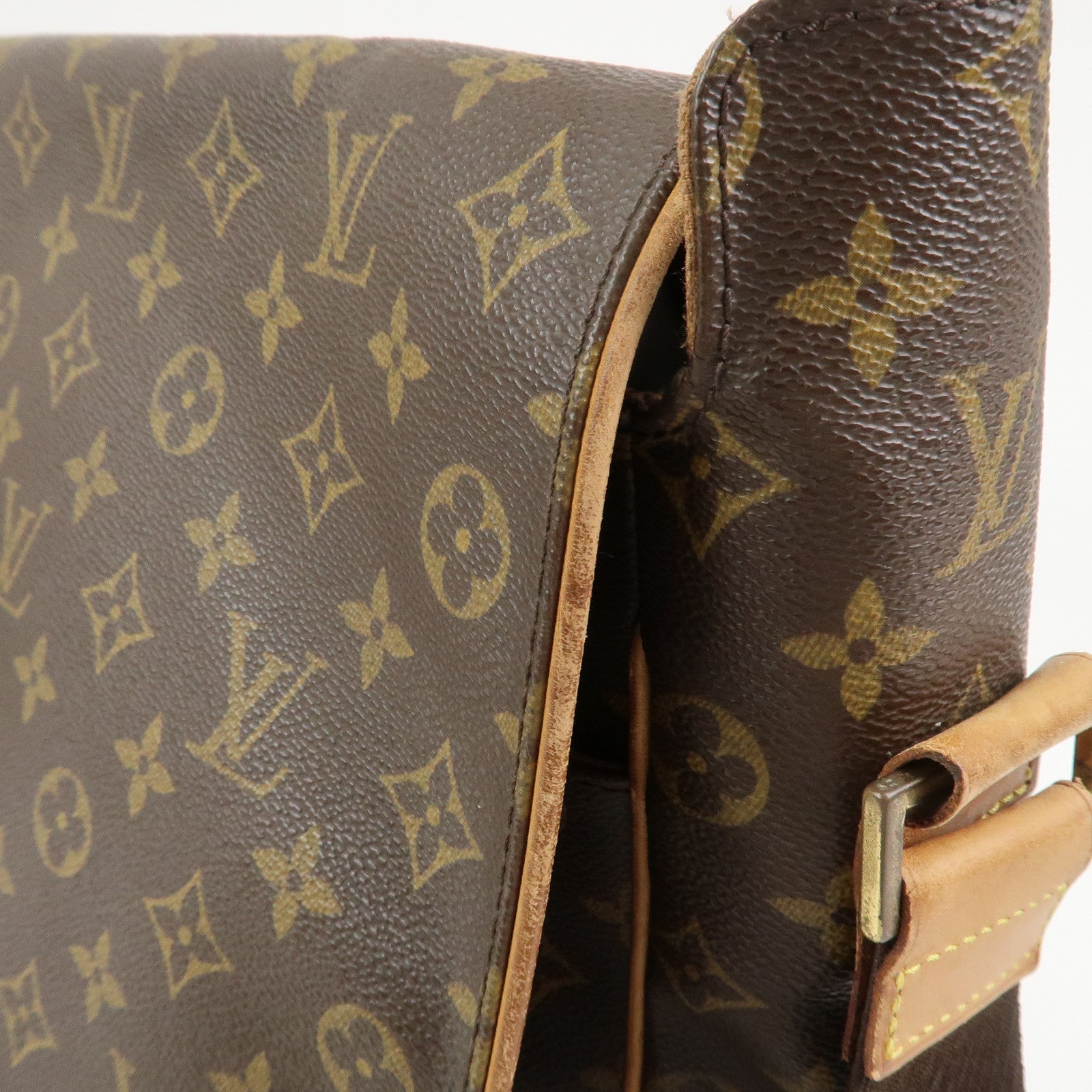 Louis Vuitton Monogram Abbesses Messenger Bag Brown M45257