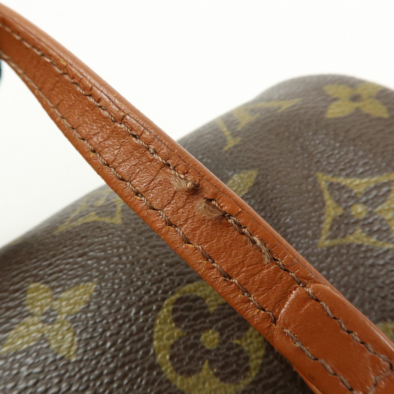 Louis Vuitton Monogram Canvas Leather Papillon 22 Hand Bag M51367