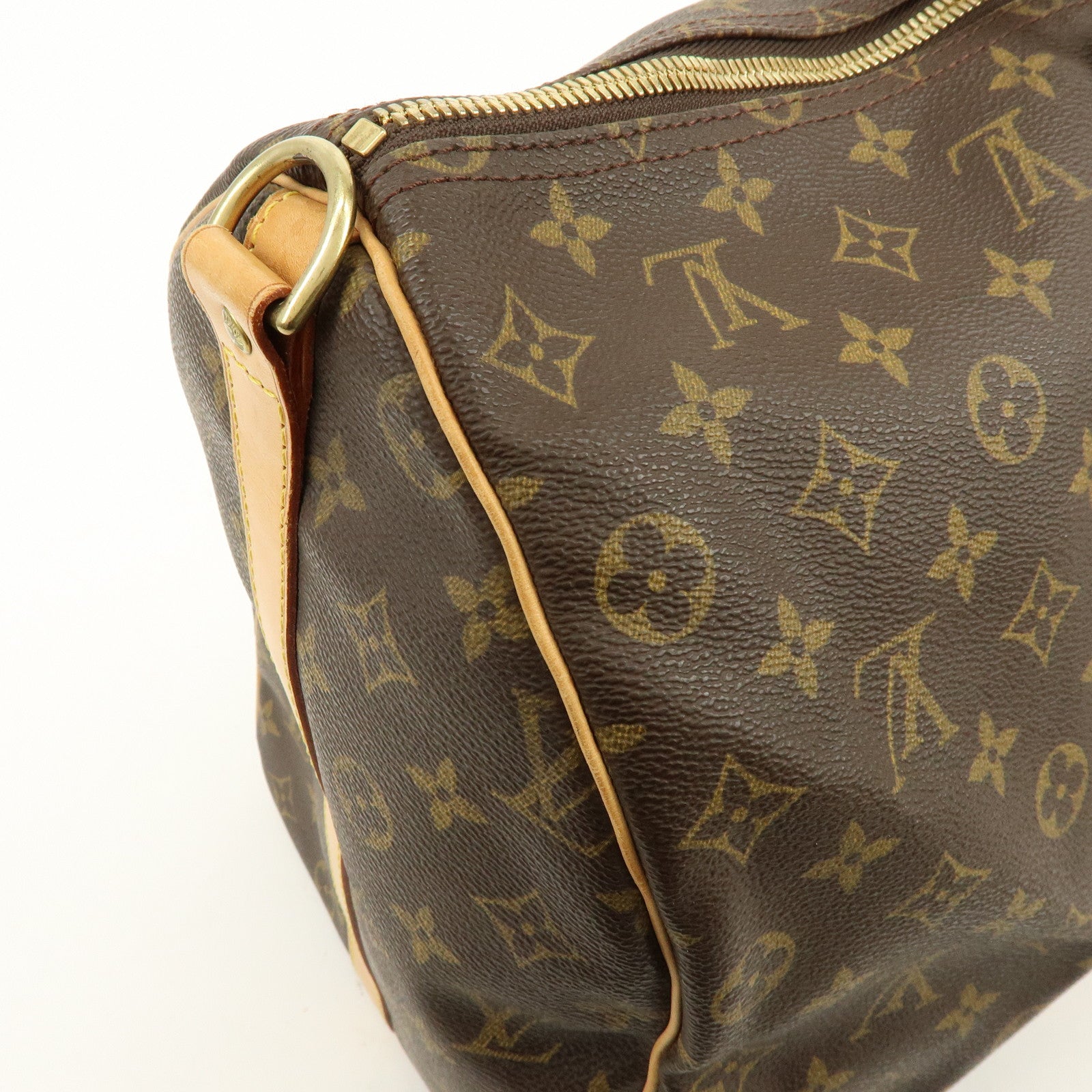 Louis Vuitton Monogram Keep All Bandouliere 50 Boston Bag M41416