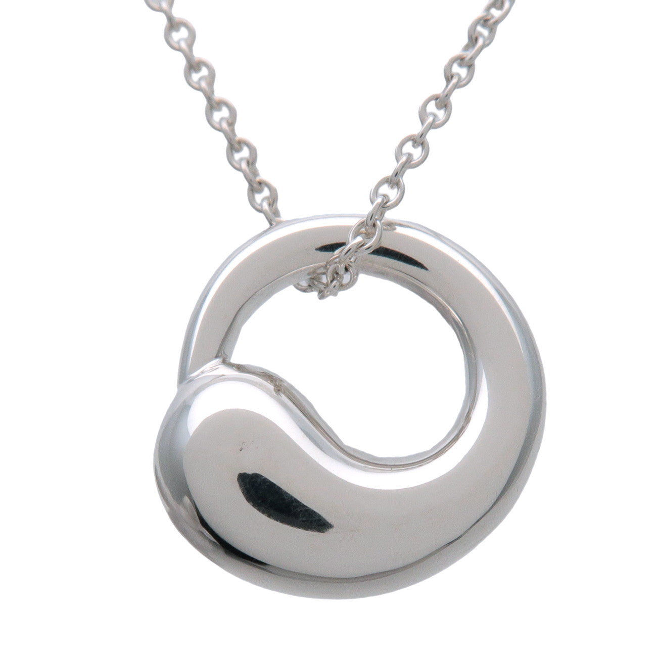 Tiffany & Co Eternal Circle Necklace SV925 Silver