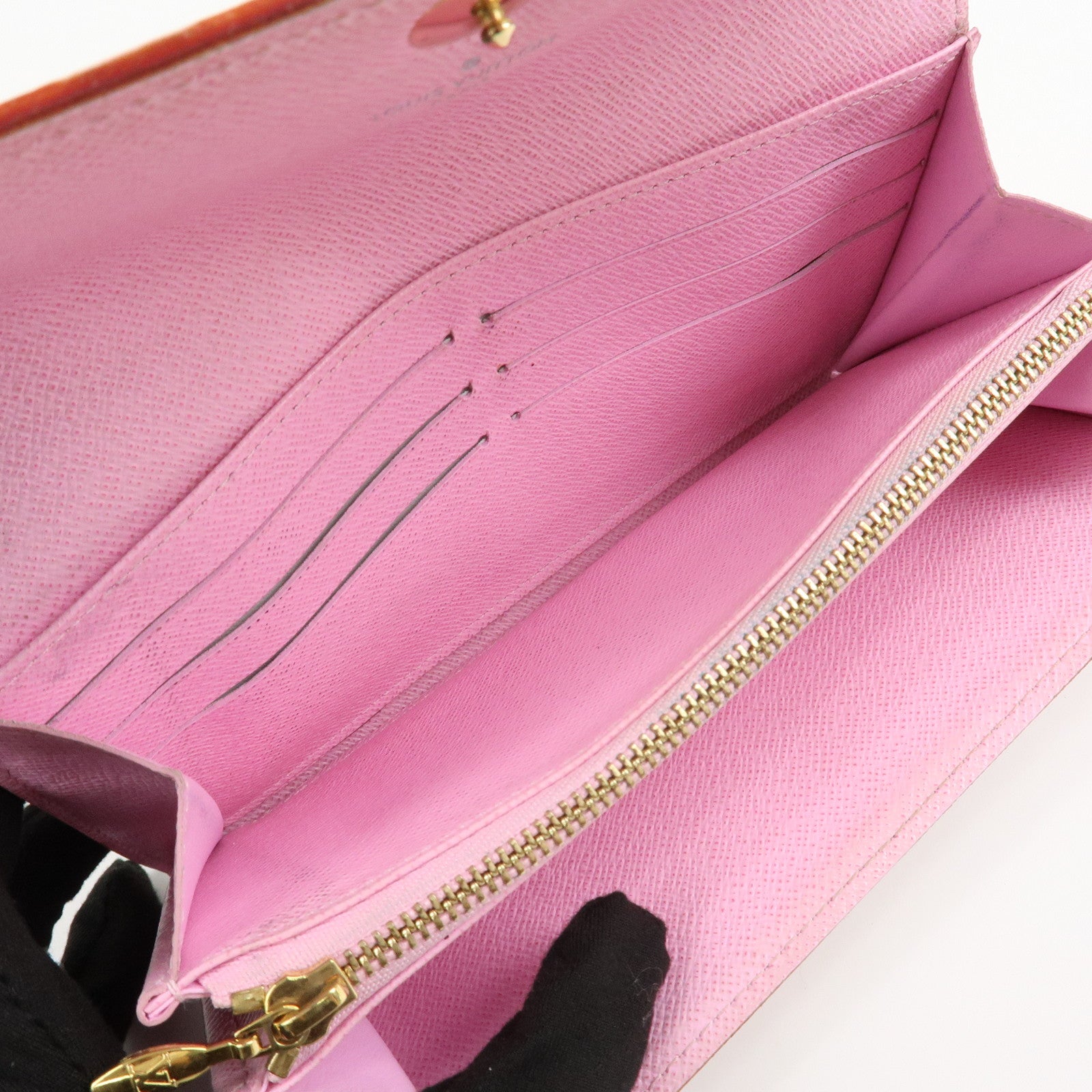 Louis Vuitton Monogram Multicolor Portefeuille Sarah Long Wallet Used