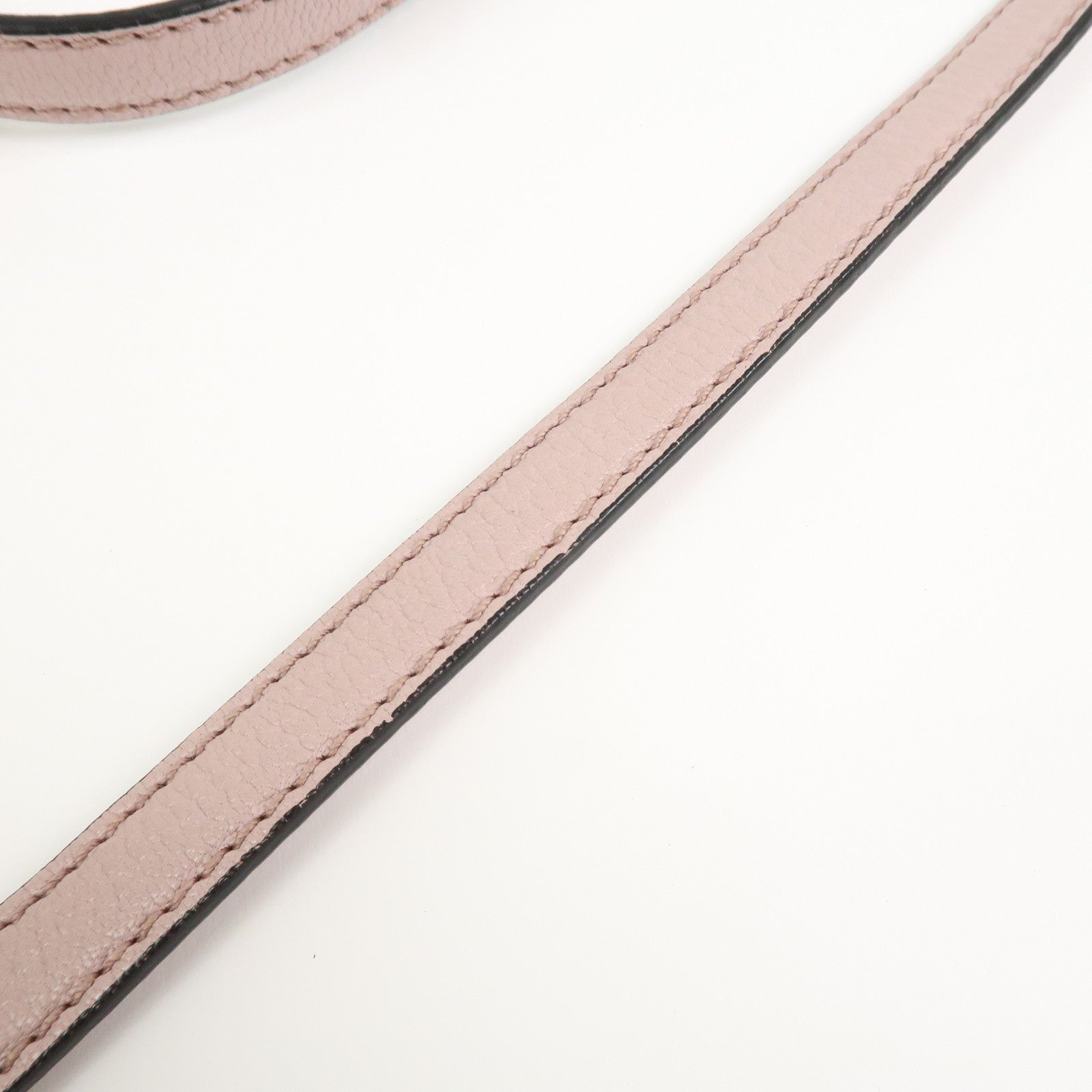 MIU MIU Leather Shoulder Bag Crossbody Bag Pink 5BH056