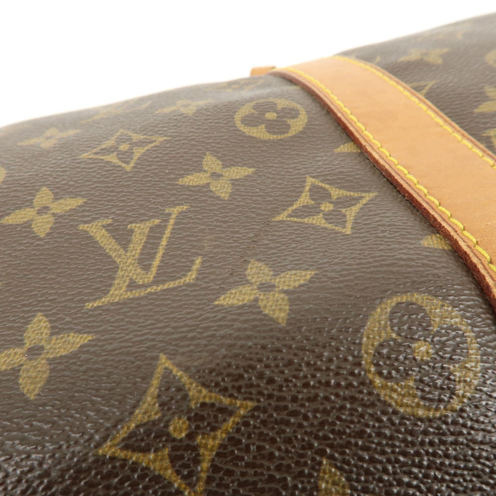 Louis Vuitton Monogram Keep All 55 Boston Bag Brown M41424