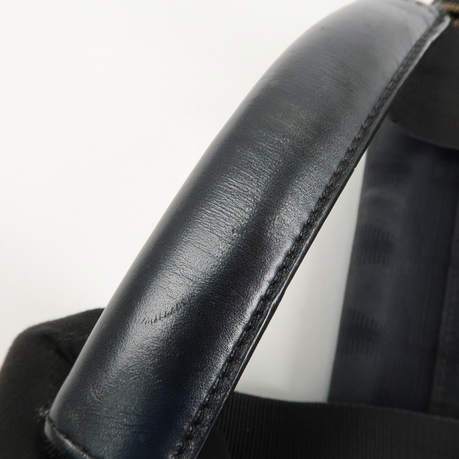 CHANEL New Travel Line Nylon Jacquard Leather 2Way Bag Black A15958