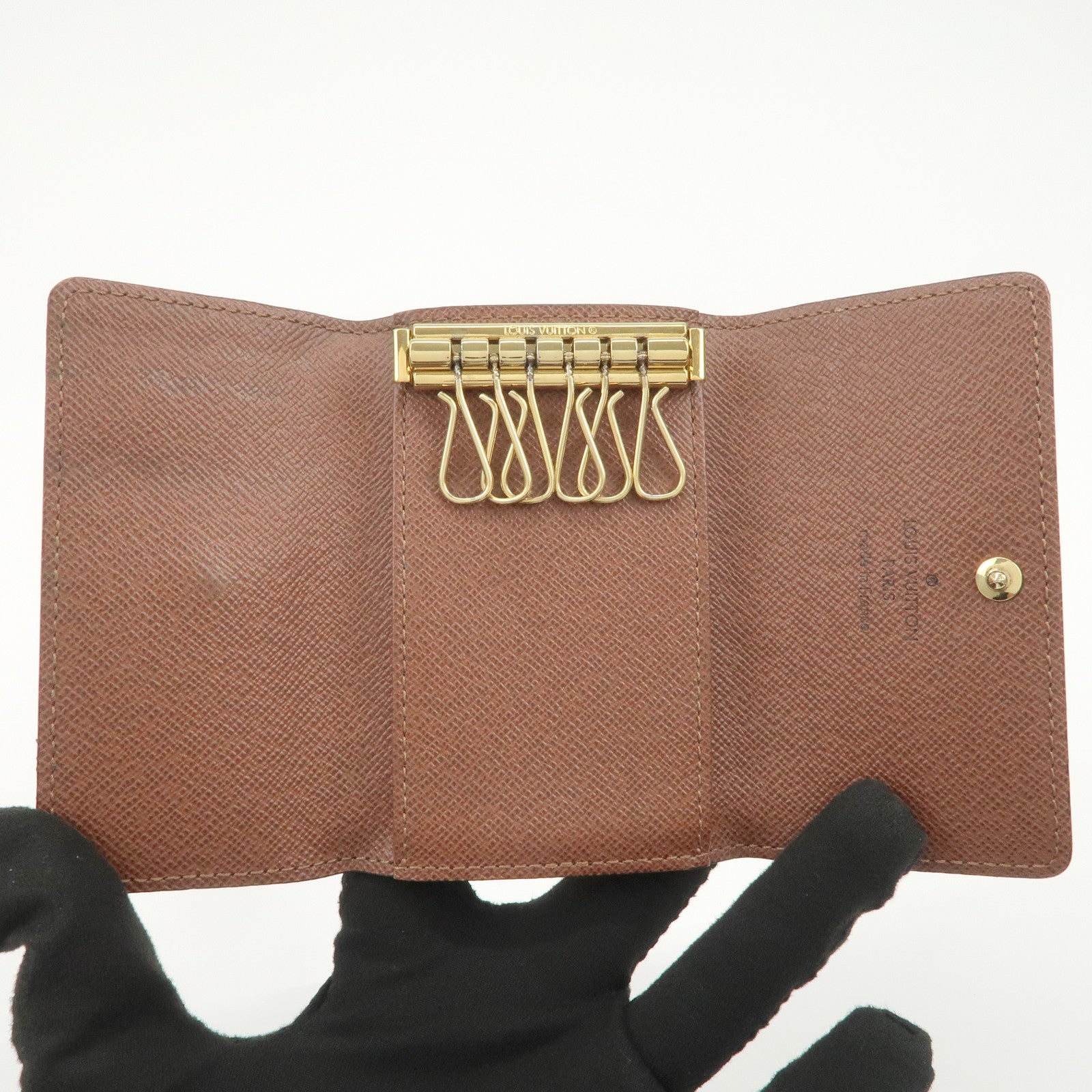 Louis Vuitton Monogram Multicles 6 Key Case Key Holder Brown M62630