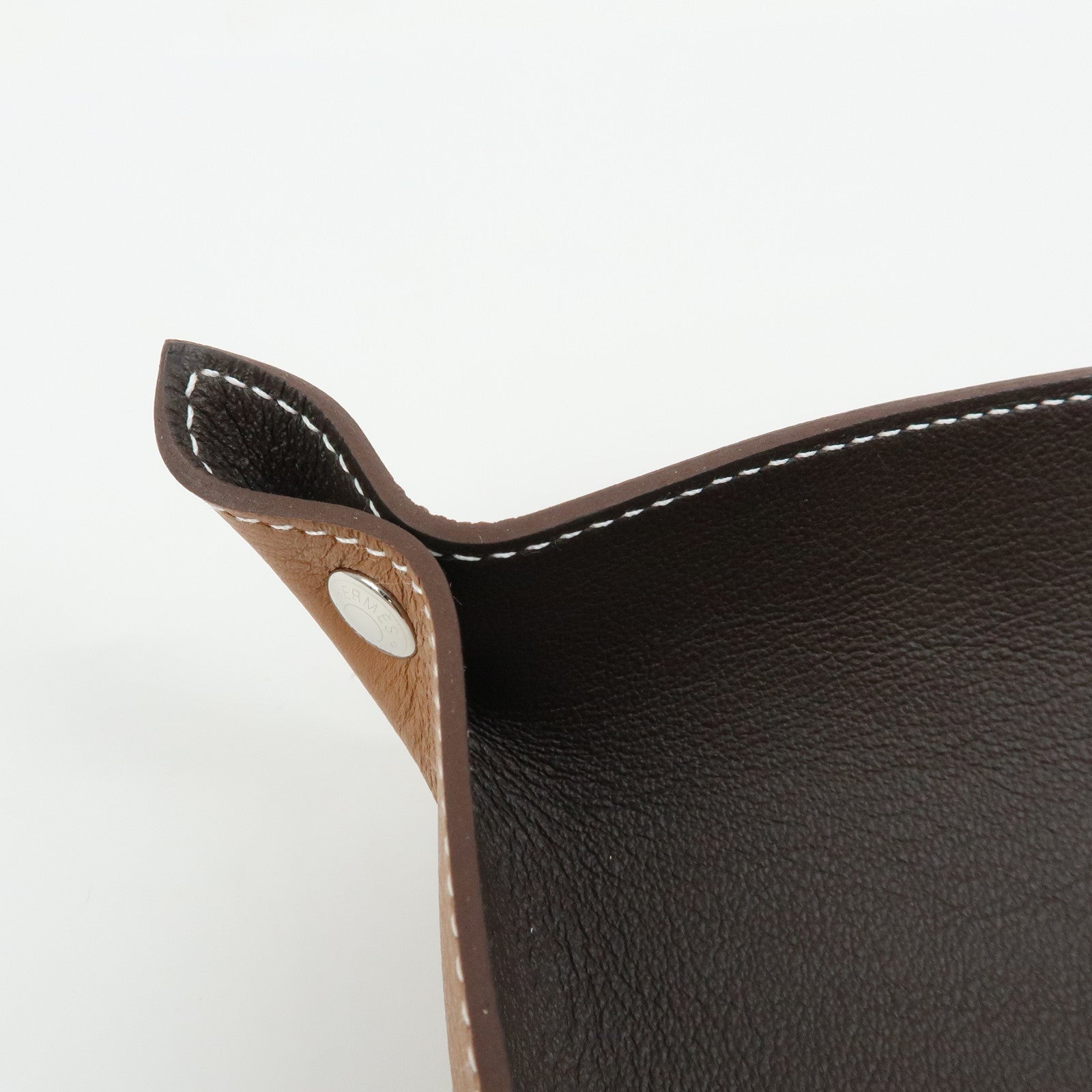 HERMES Taurillon Mises et Relances Desk H Evelyne Pencase W Stamped