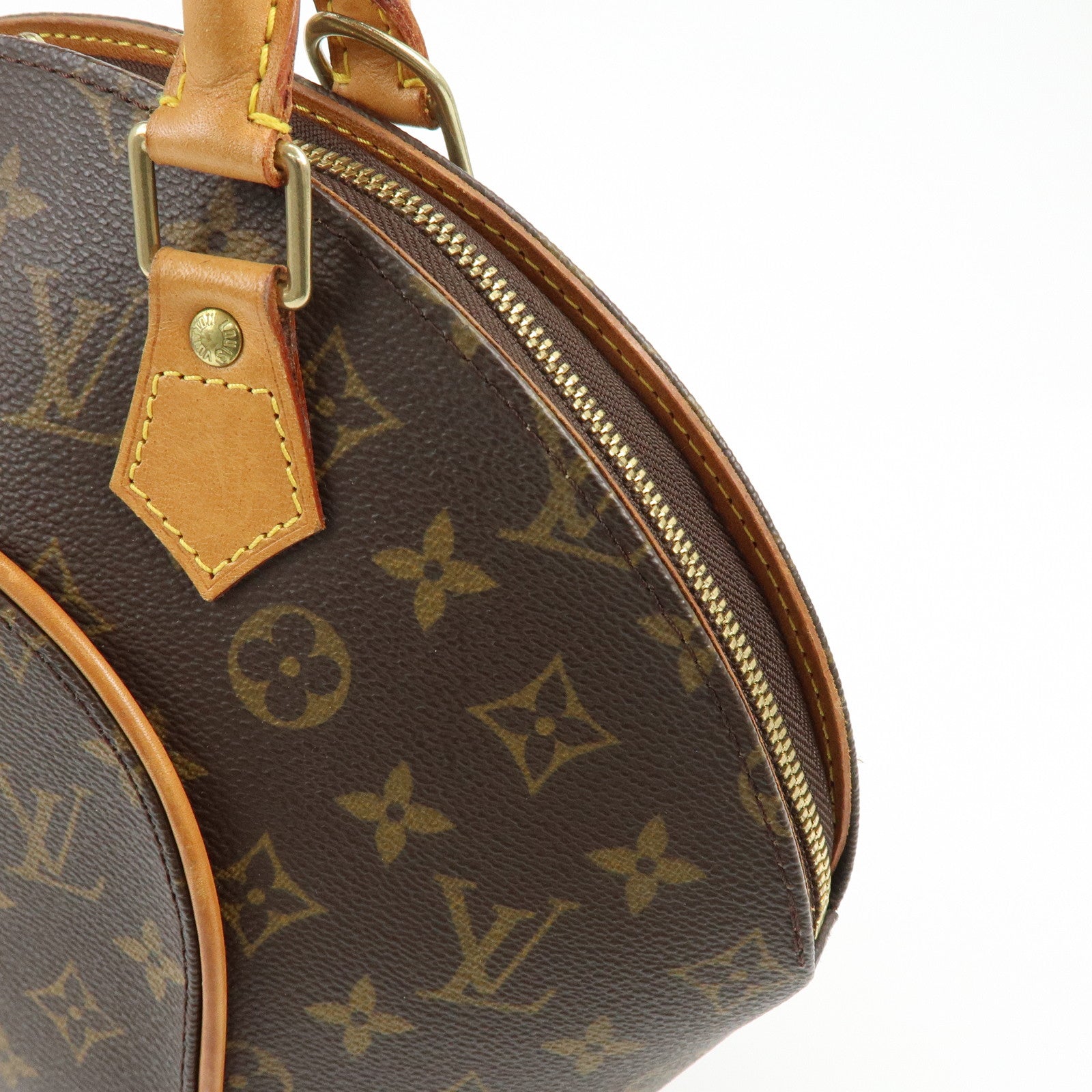 Louis Vuitton Monogram Ellipse PM Hand Bag Brown M51127