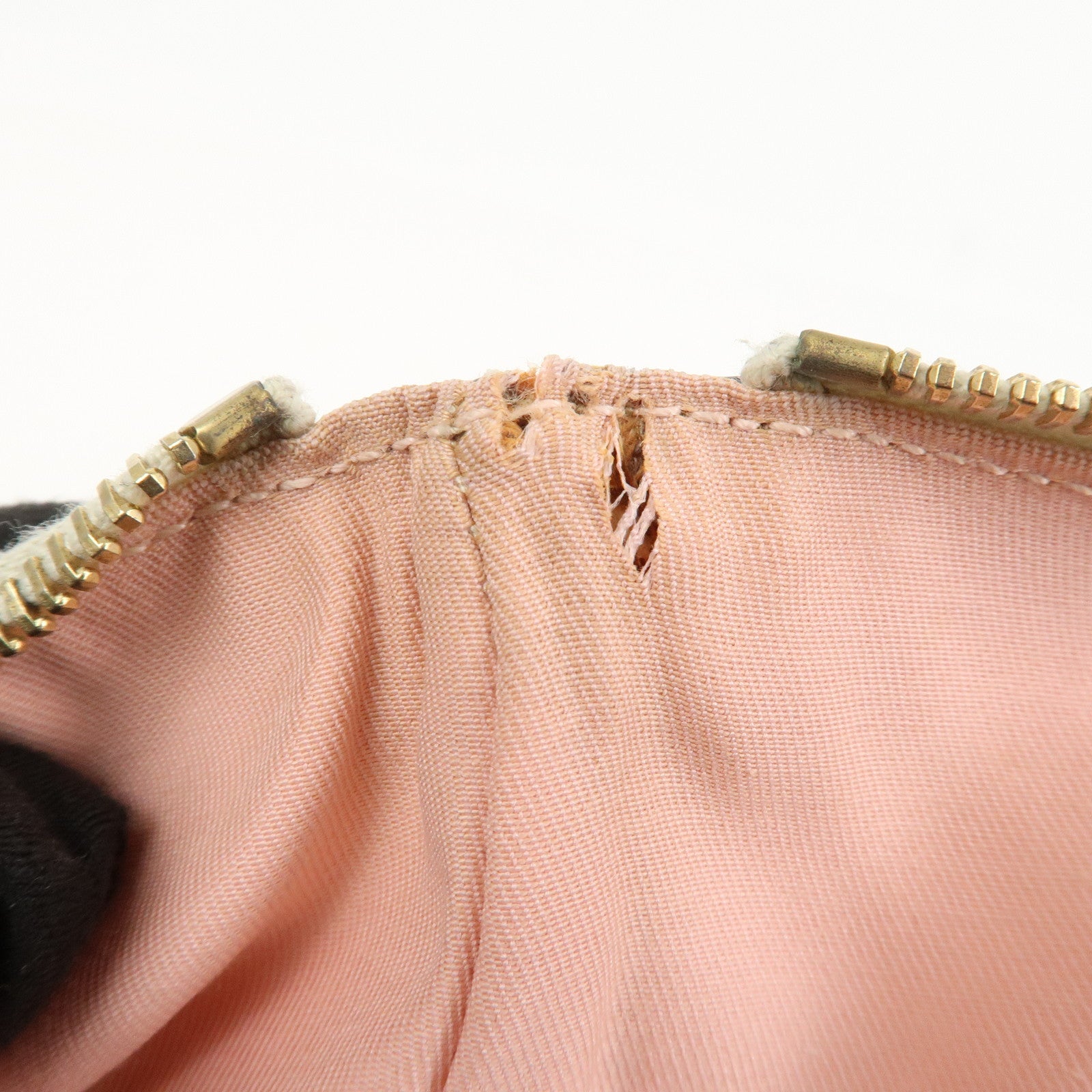 GUCCI Abbey GG Canvas Leather Tote Bag Shoulder Bag Pink 141470