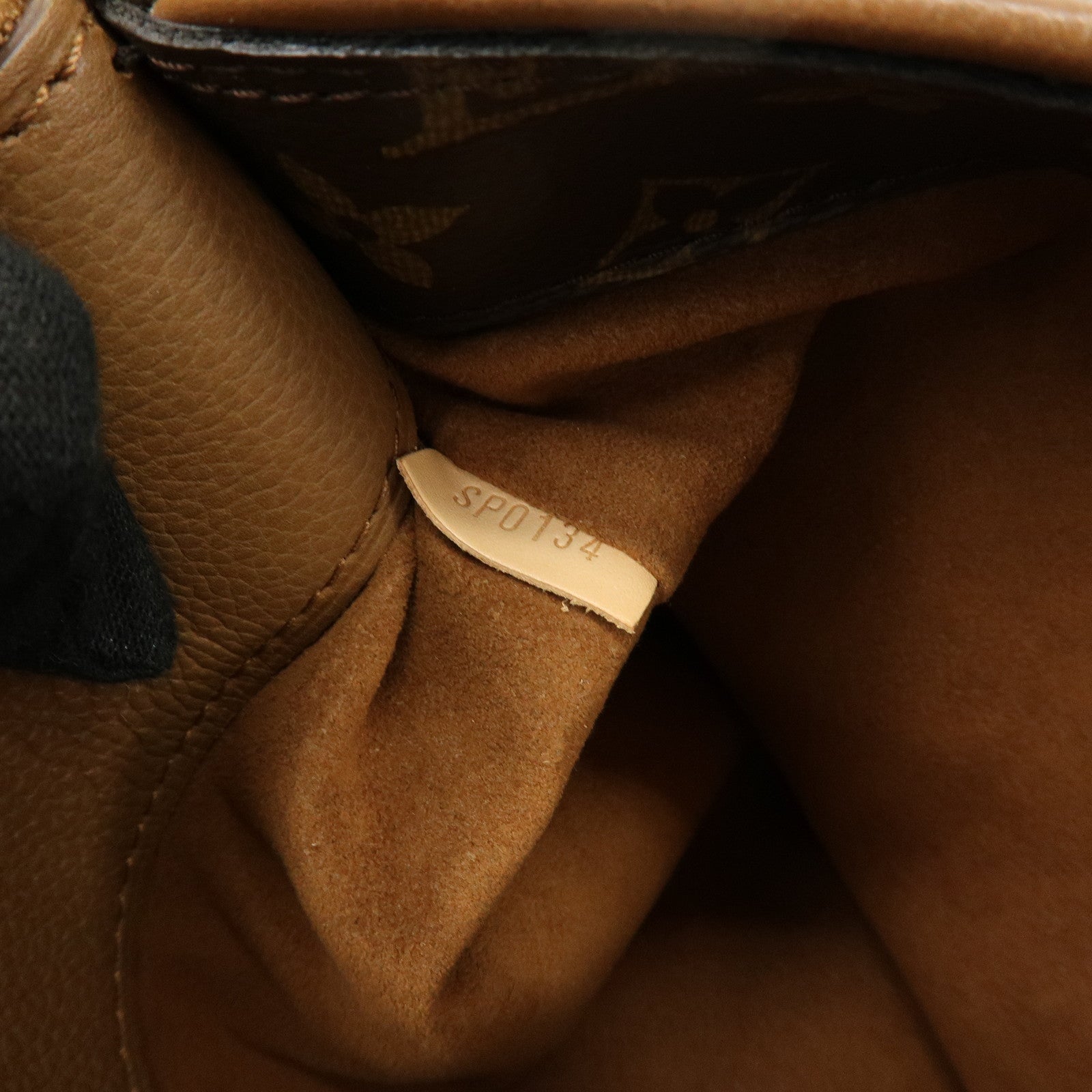 Louis Vuitton Monogram Pallas Hand Bag Shoulder Bag Avana M40907
