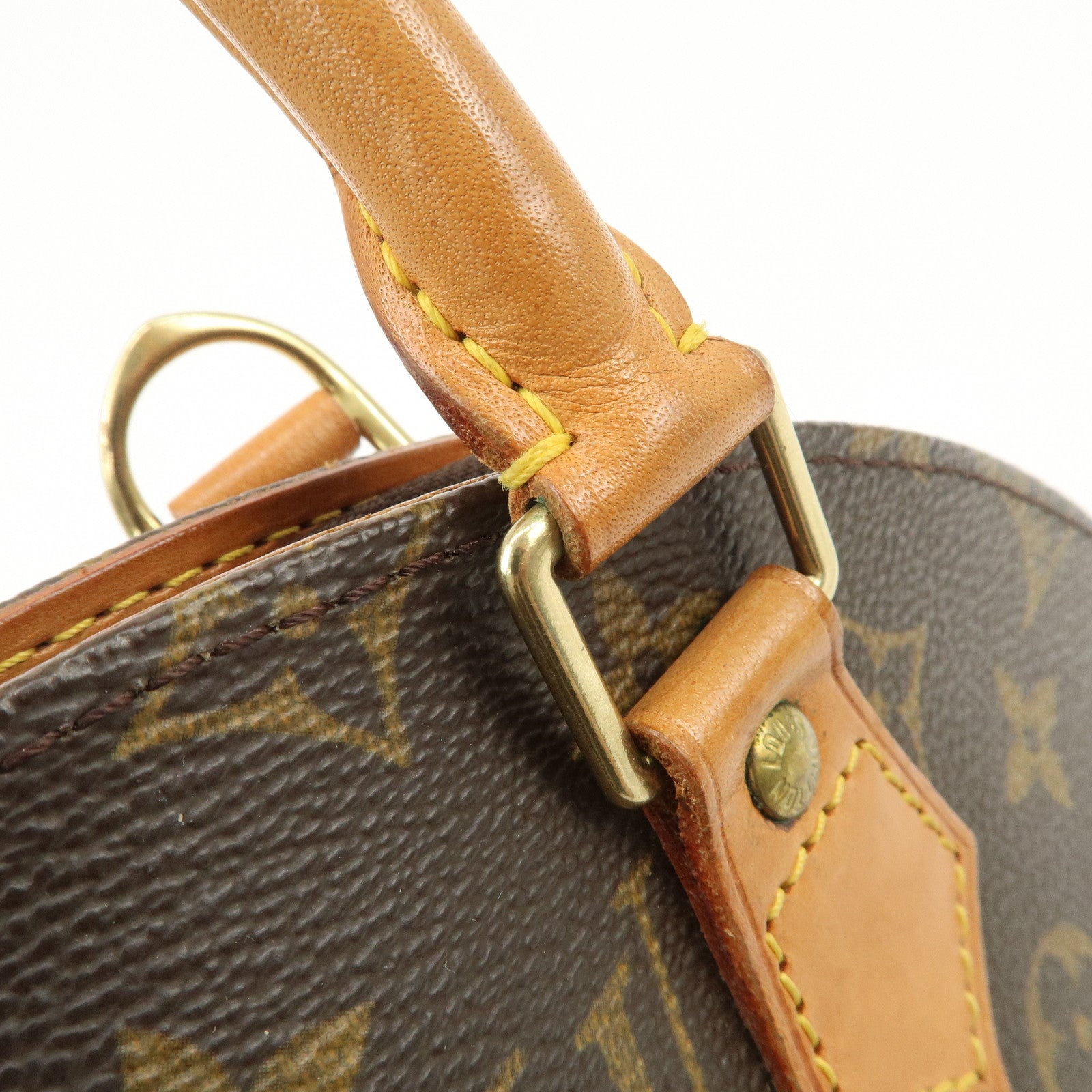 Louis Vuitton Monogram Ellipse PM Hand Bag Brown M51127