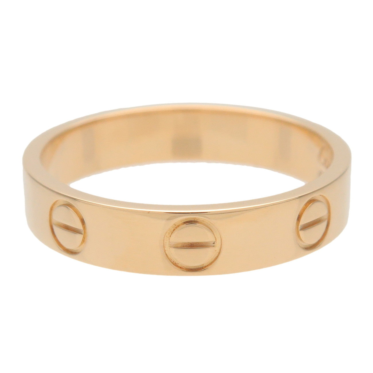 Cartier Mini Love Ring K18 750YG Yellow Gold #49 US5 EU49 HK10.5