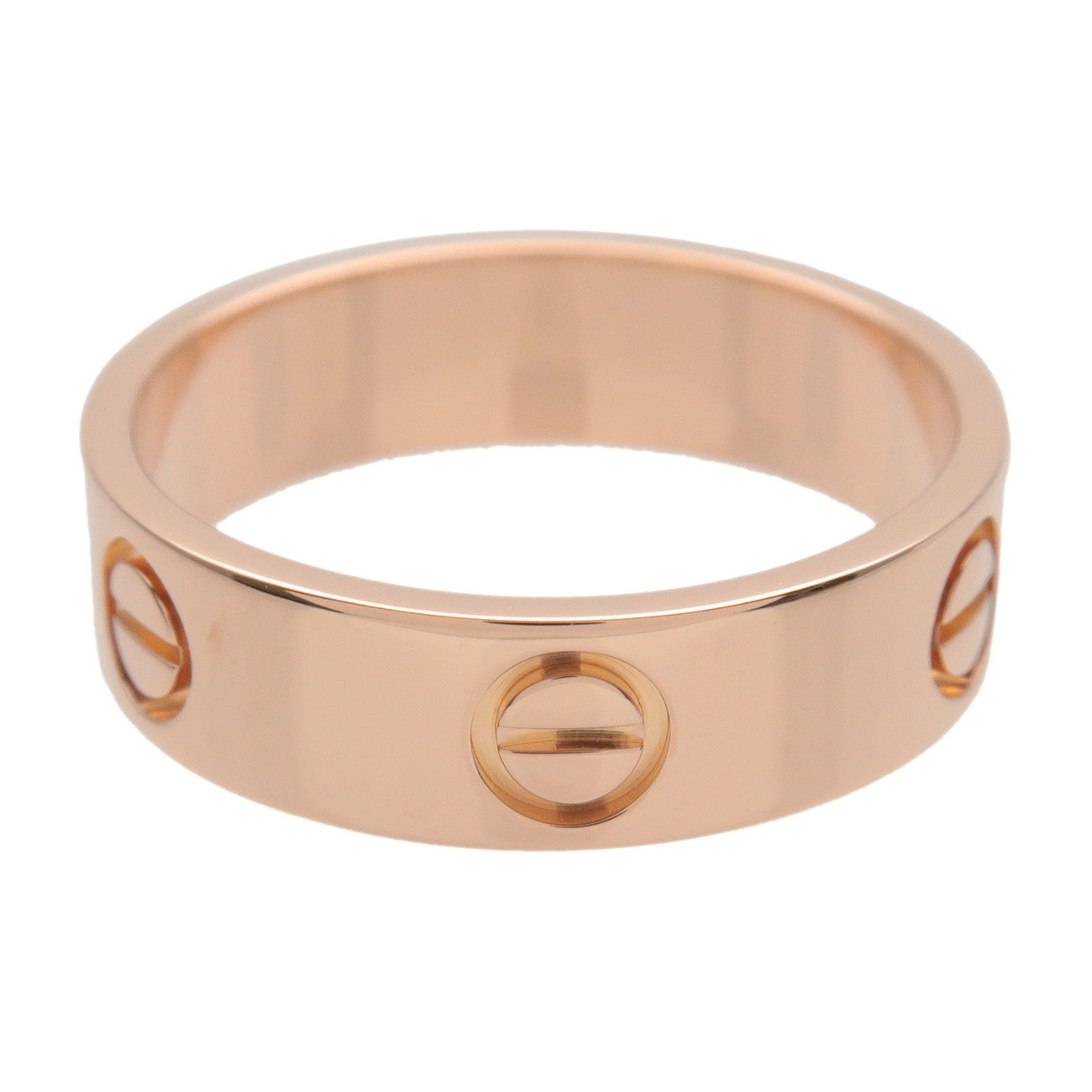 Cartier Love Ring K18 750PG Rose Gold #56 US7.75 EU56 HK17