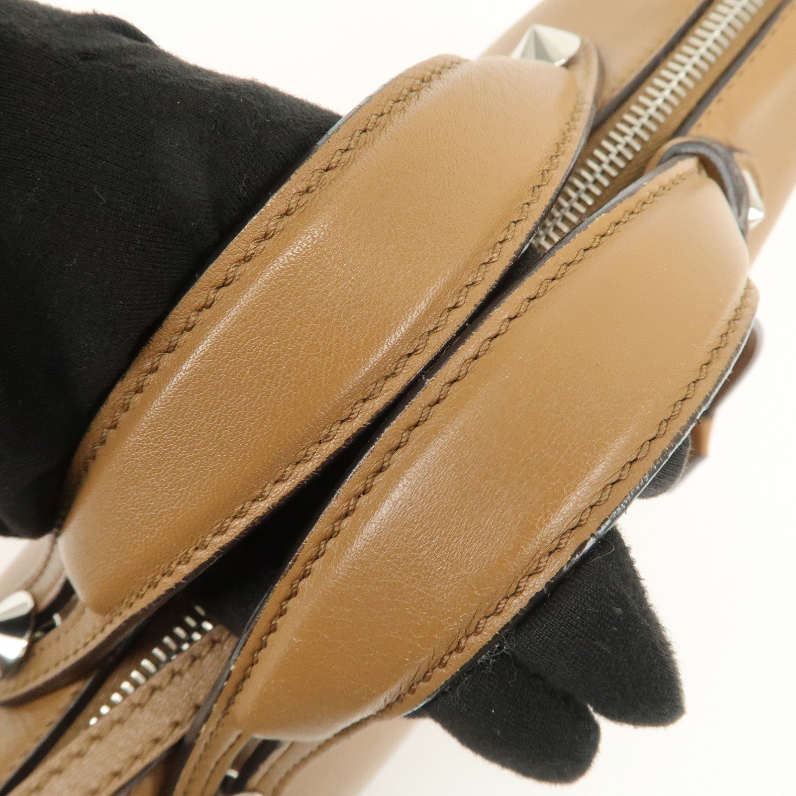 FENDI By The Way Leather 2Way Bag Hand Bag Shoulder Bag 8BL124
