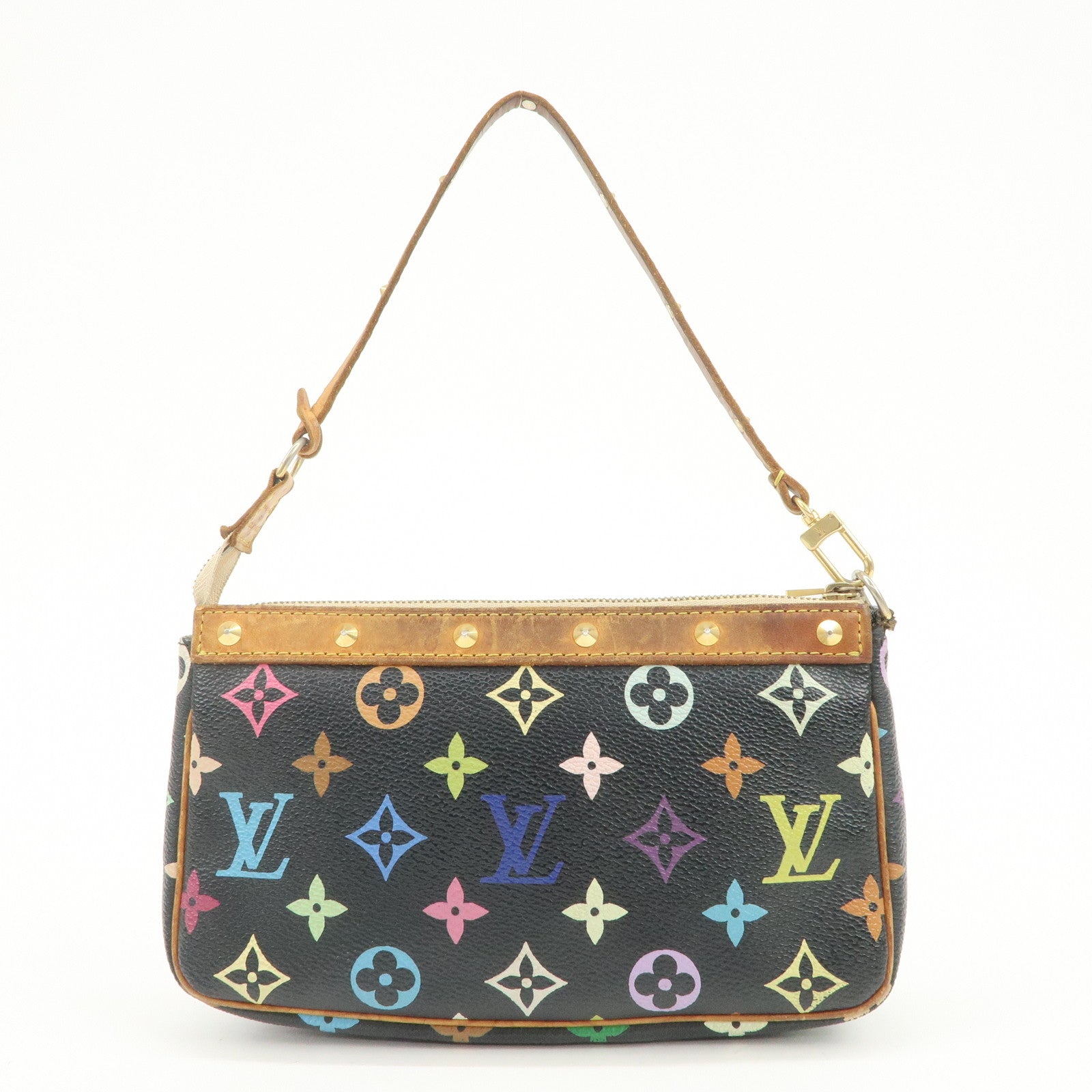 Louis Vuitton Monogram Multicolor Pochette Accessoires Noir M92648