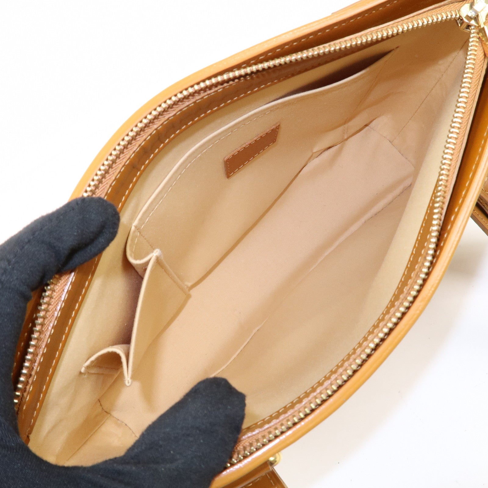 Louis Vuitton Monogram Mini Lucille PM Hand Bag Beige M92684