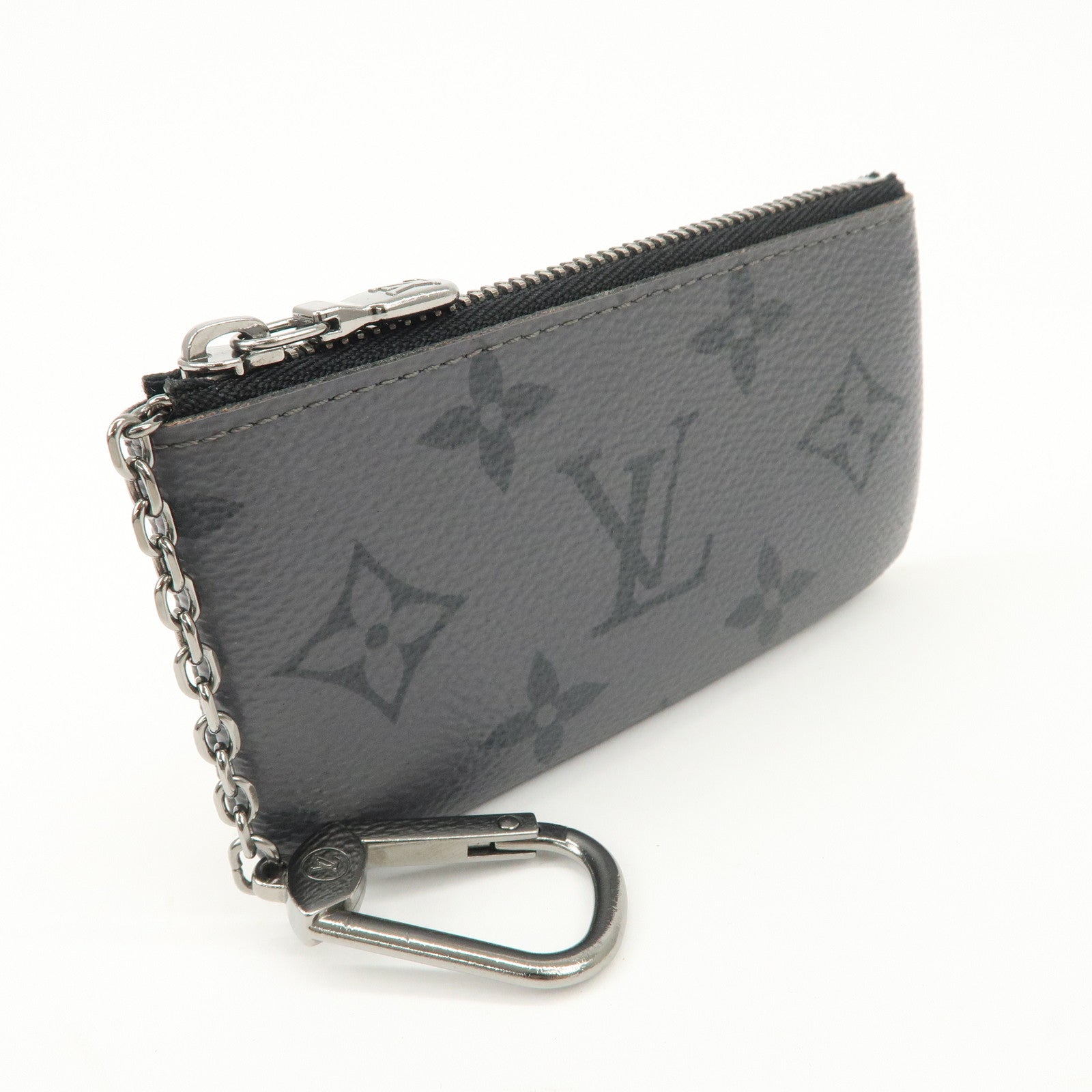 Louis Vuitton Monogram Eclipse Reverse Pochette Cles M80905