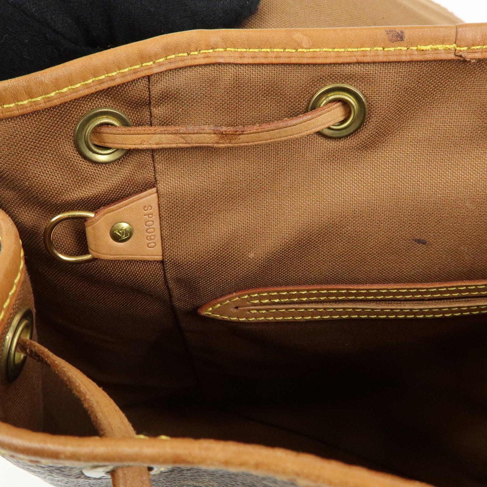 Louis Vuitton Monogram Montsouris MM Backpack Rucksack Brown M51136