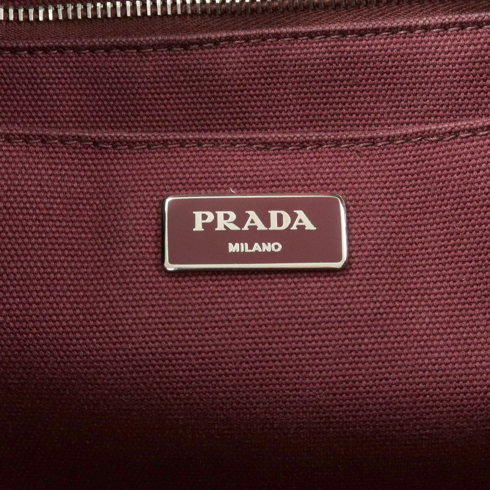 PRADA Triangle Logo Canapa 2Way Tote Hand Bag Camouflage BN2642