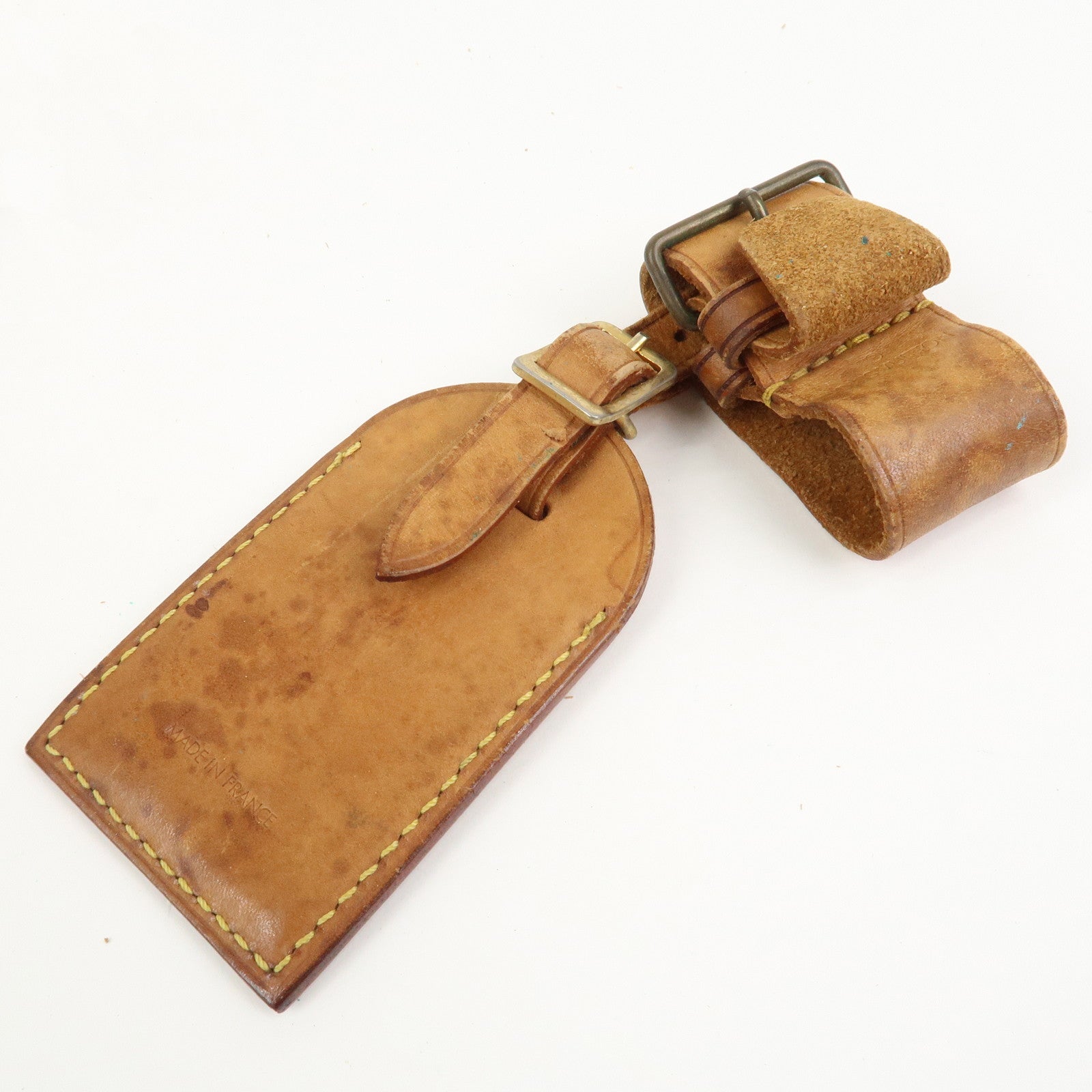 Louis Vuitton Set Of 20 Leather Name Tag & Poignet