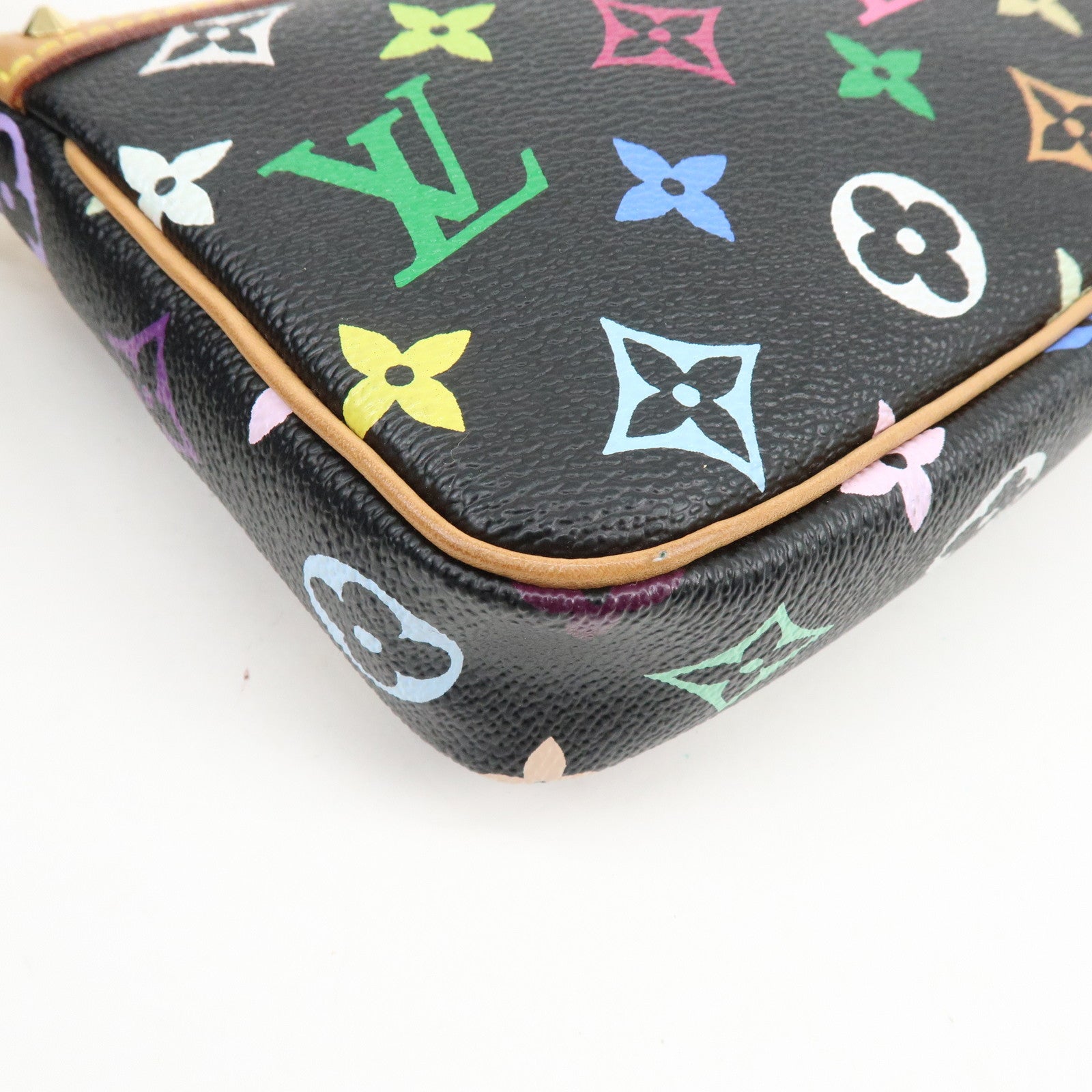 Louis Vuitton Monogram Multicolor Pochette Accessoires Noir M92648