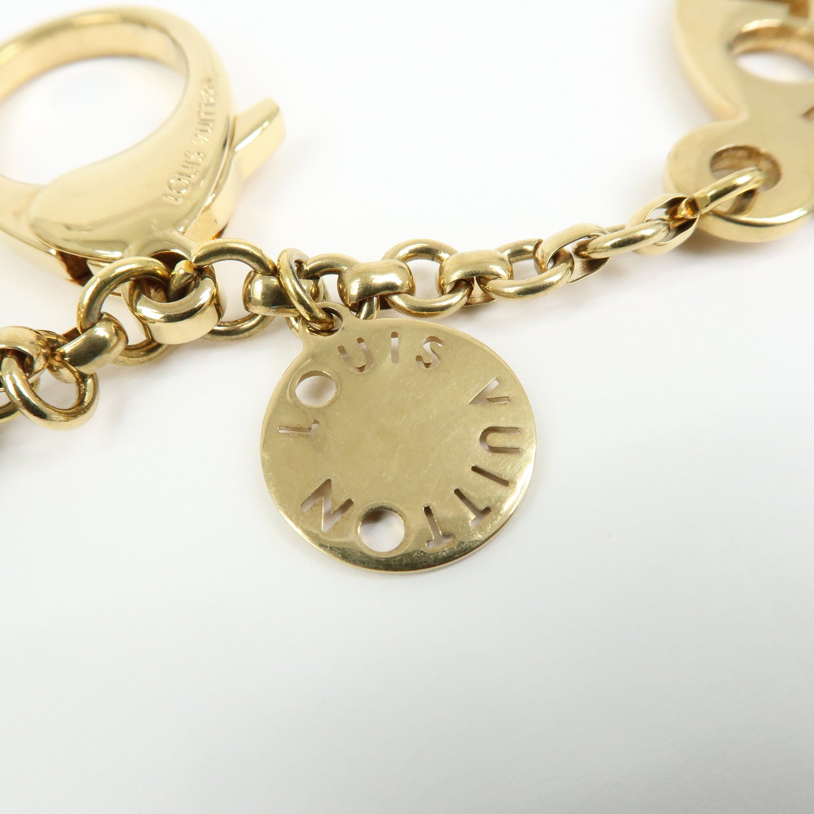 Louis Vuitton Cruise Line Plastic Metal Bag Charm Key Charm M65648