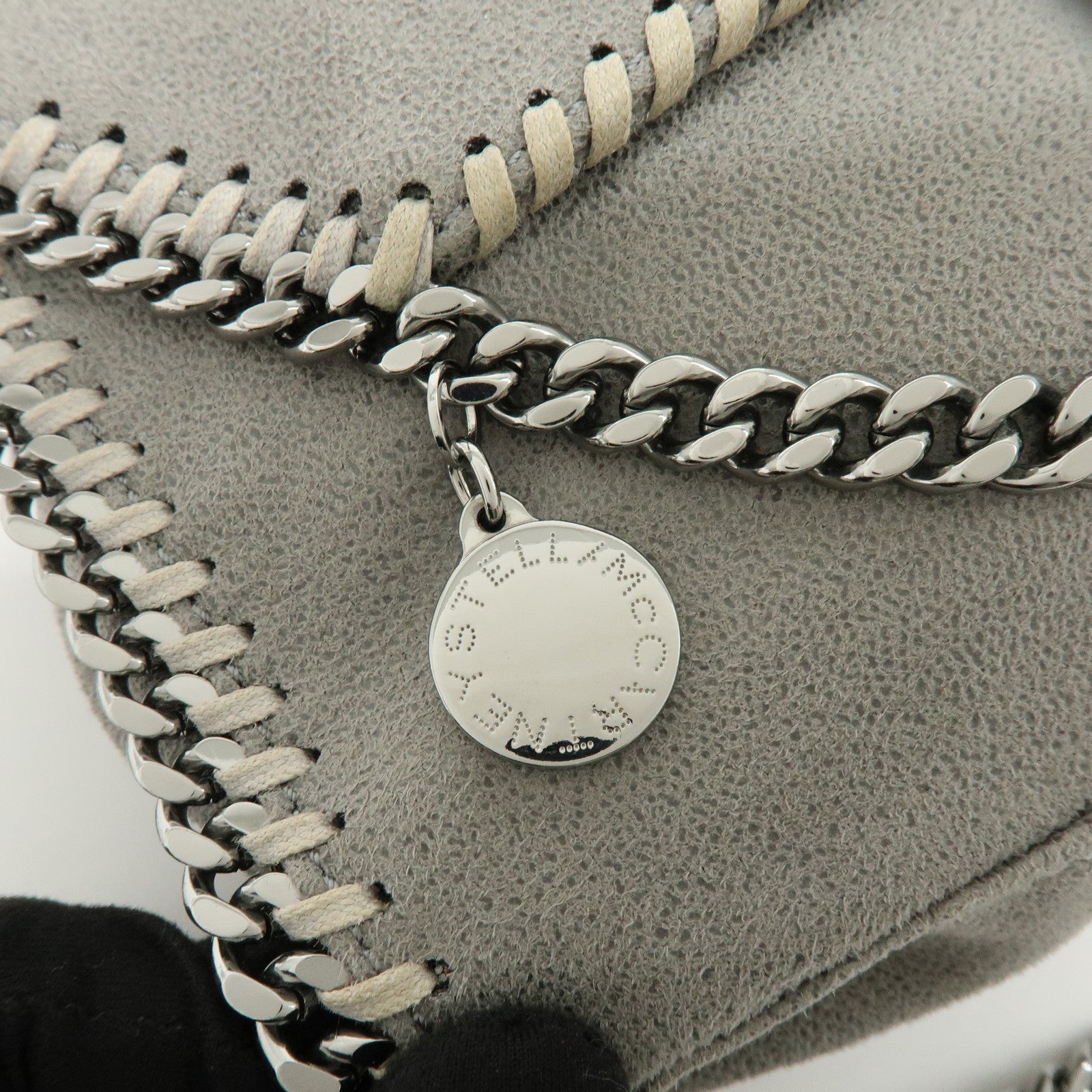 STELLA MCCARTNEY Falabella 2Way Bag Chain Shoulder Bag Gray