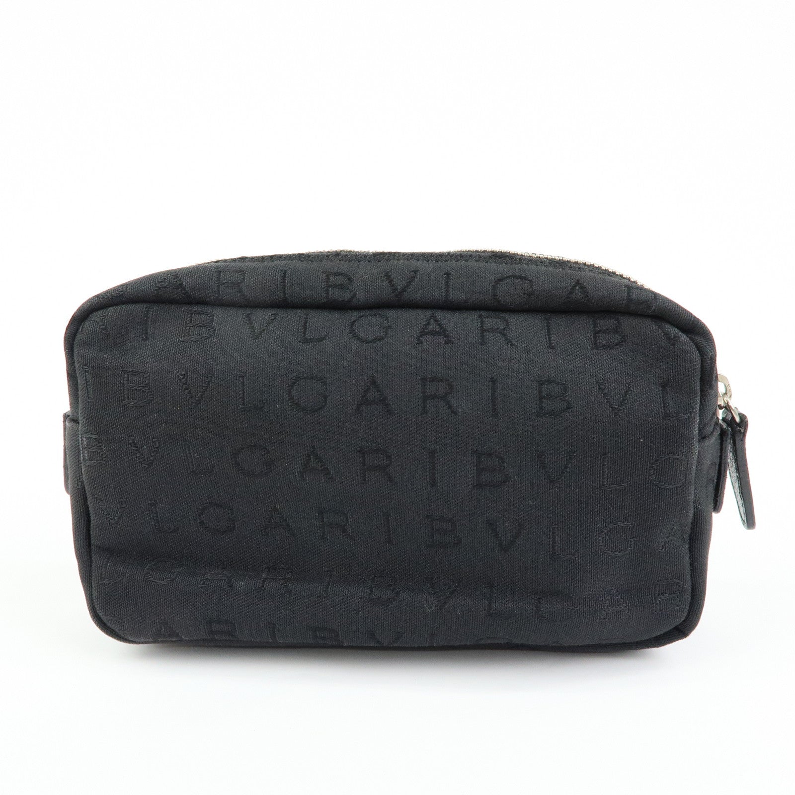 バッグ BVLGARI Logo Mania Cosmetic Pouch BVLGARI Logo Mania Cosmetic Pouch 【公式通販】