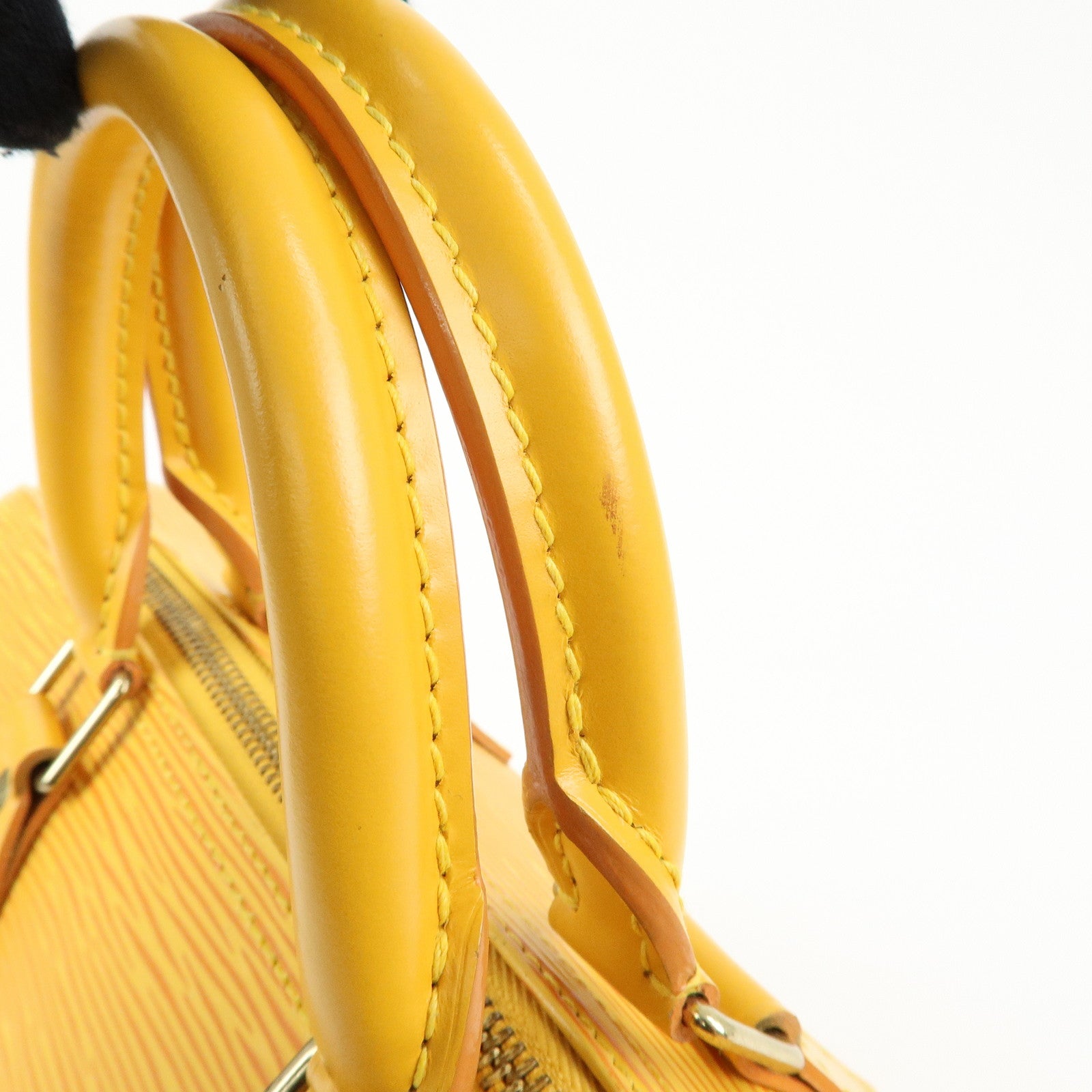 Louis Vuitton Epi Speedy 25 Boston Bag Hand Bag Yellow M43019
