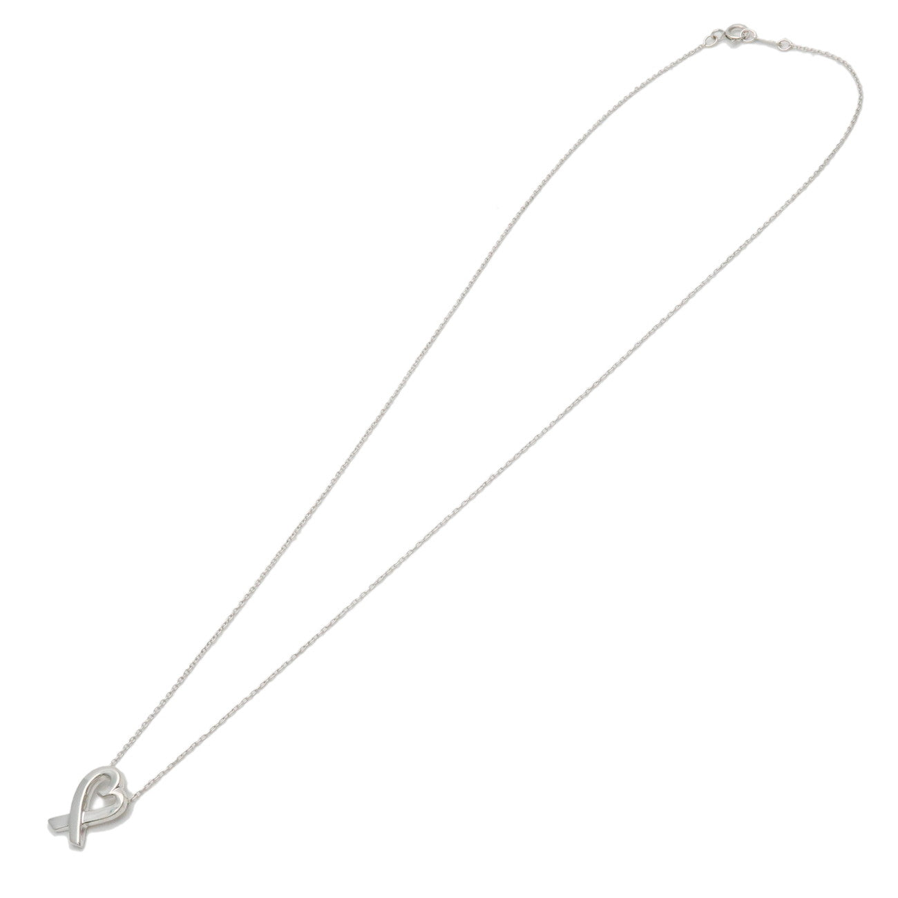 Tiffany & Co Loving Heart Necklace Small SV925 Silver