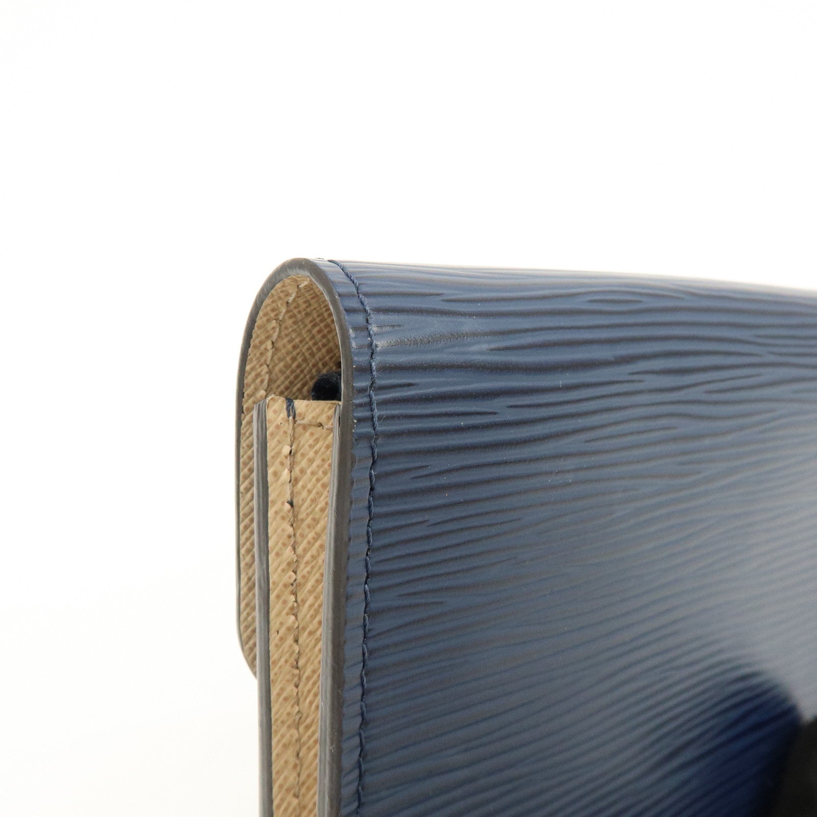 Louis Vuitton Epi Portefeuille Emilie Wallet Indigo Blue M60854