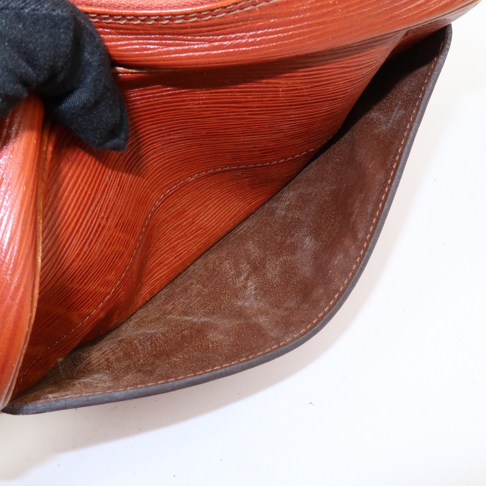 Louis Vuitton Epi Trocadero 24 Shoulder Bag Kenya Brown M52313