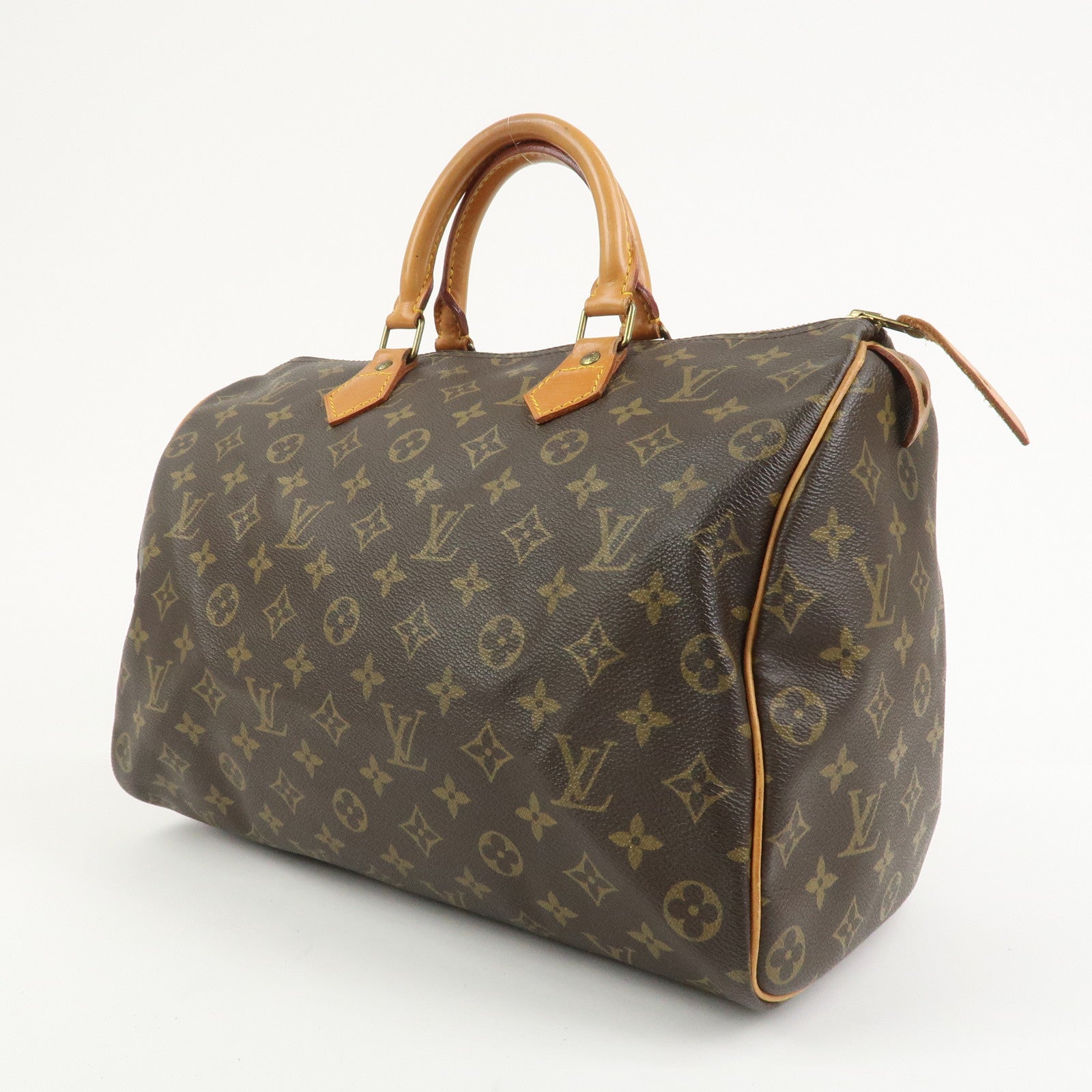 Louis Vuitton Monogram Speedy 35 Boston Bag Hand Bag M41524