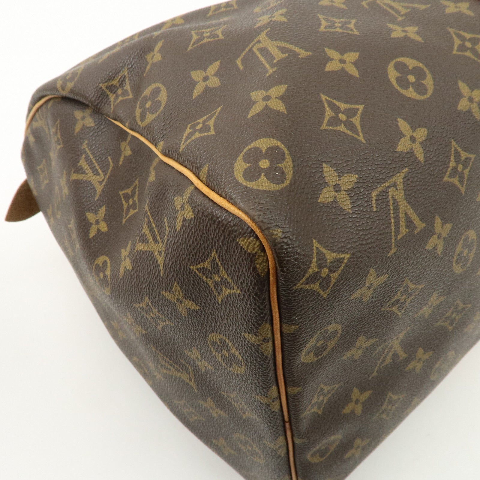 Louis Vuitton Monogram Keep All 50 Bag Boston Bag Brown M41426 Used