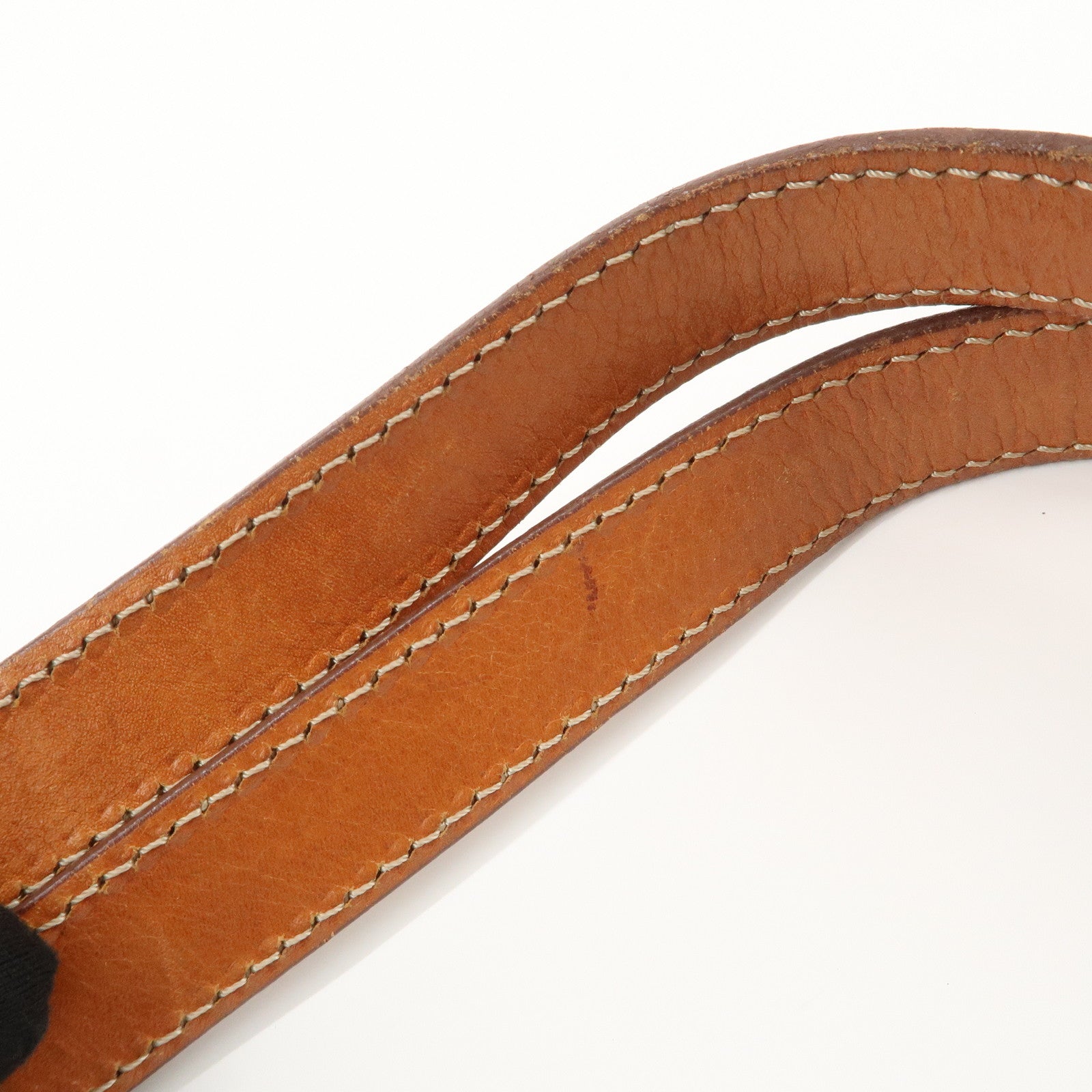 CELINE Macadam PVC Leather Tote Bag Shoulder Bag Brown