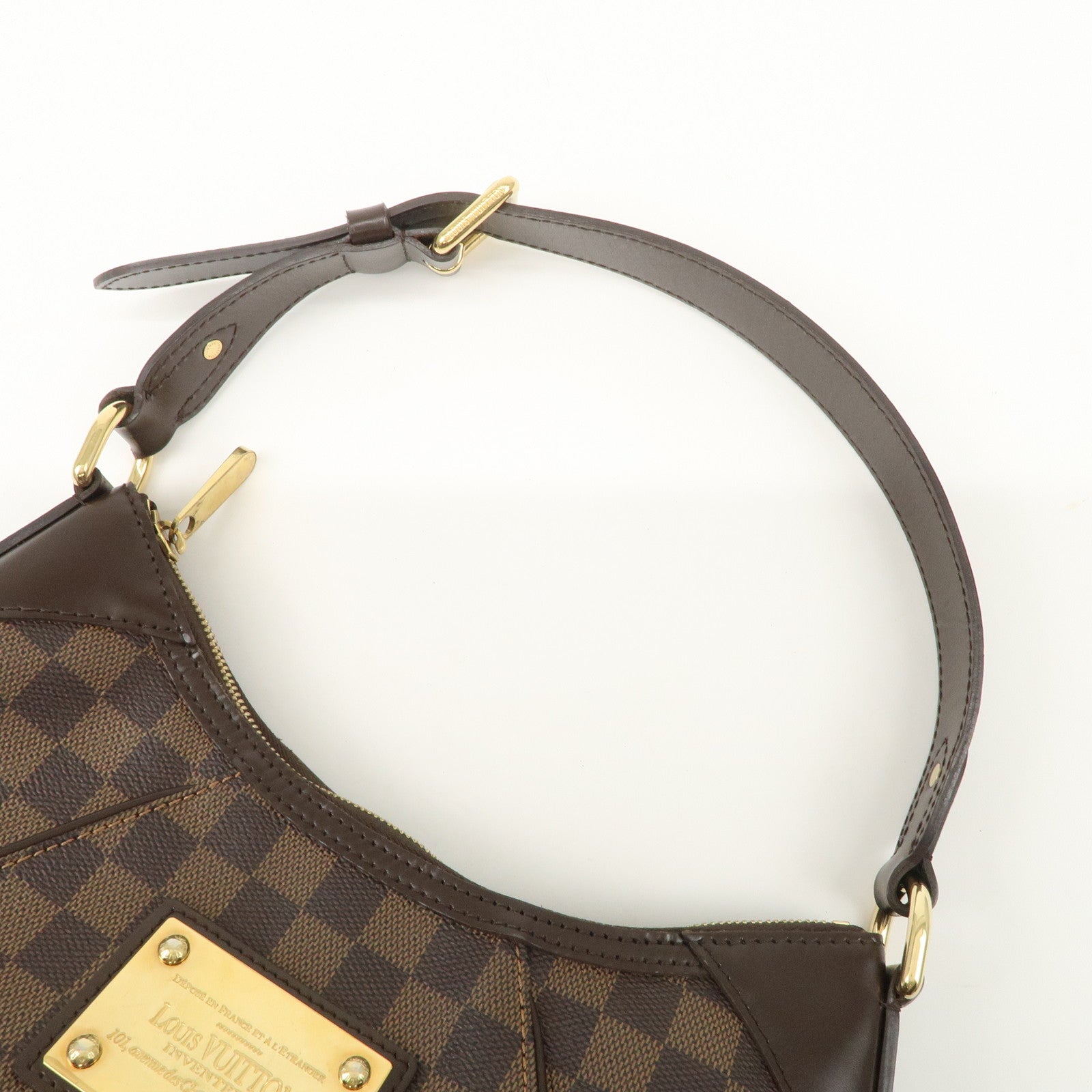 Louis Vuitton Damier Thames PM Shoulder Bag Hand Bag N48180