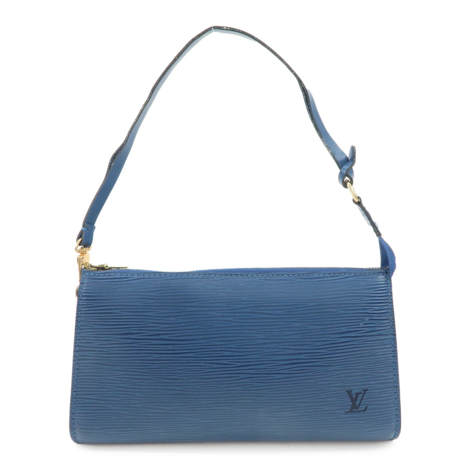 Louis Vuitton Epi Pochette Accessoires Pouch Toledo Blue M52945