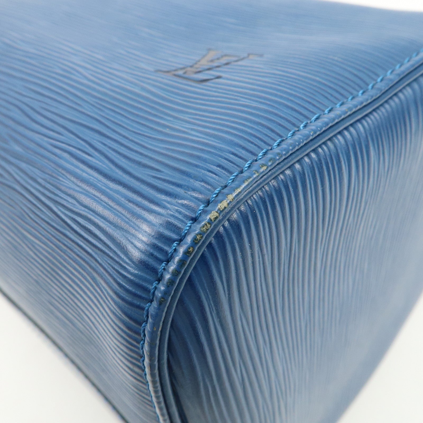 Louis Vuitton Epi Speedy 30 Hand Bag Boston Bag Toledo Blue M43005