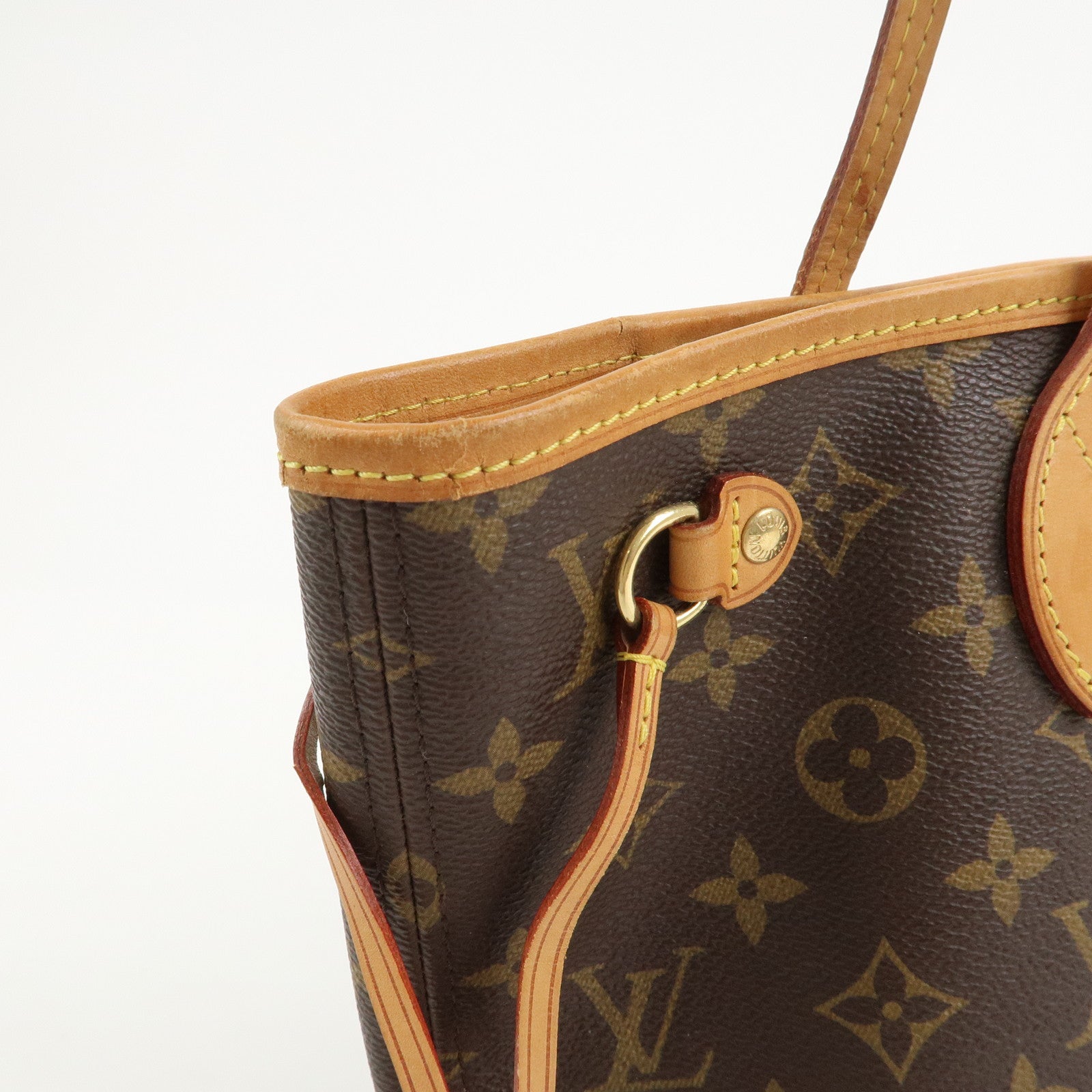 Louis Vuitton Monogram Neverfull PM Tote Bag Hand Bag M41000