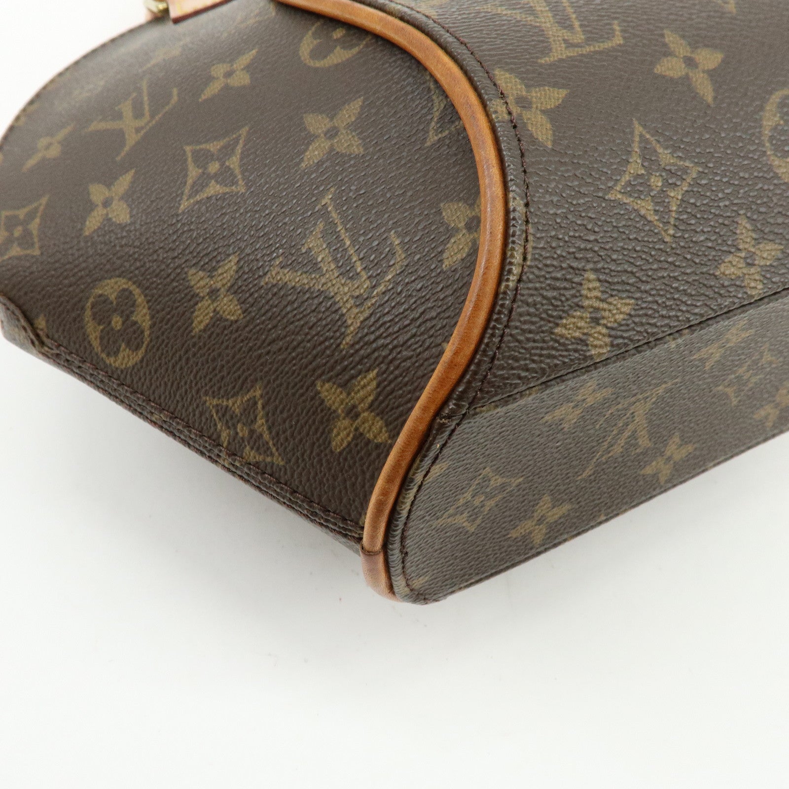Louis Vuitton Monogram Ellipse PM Hand Bag Brown M51127