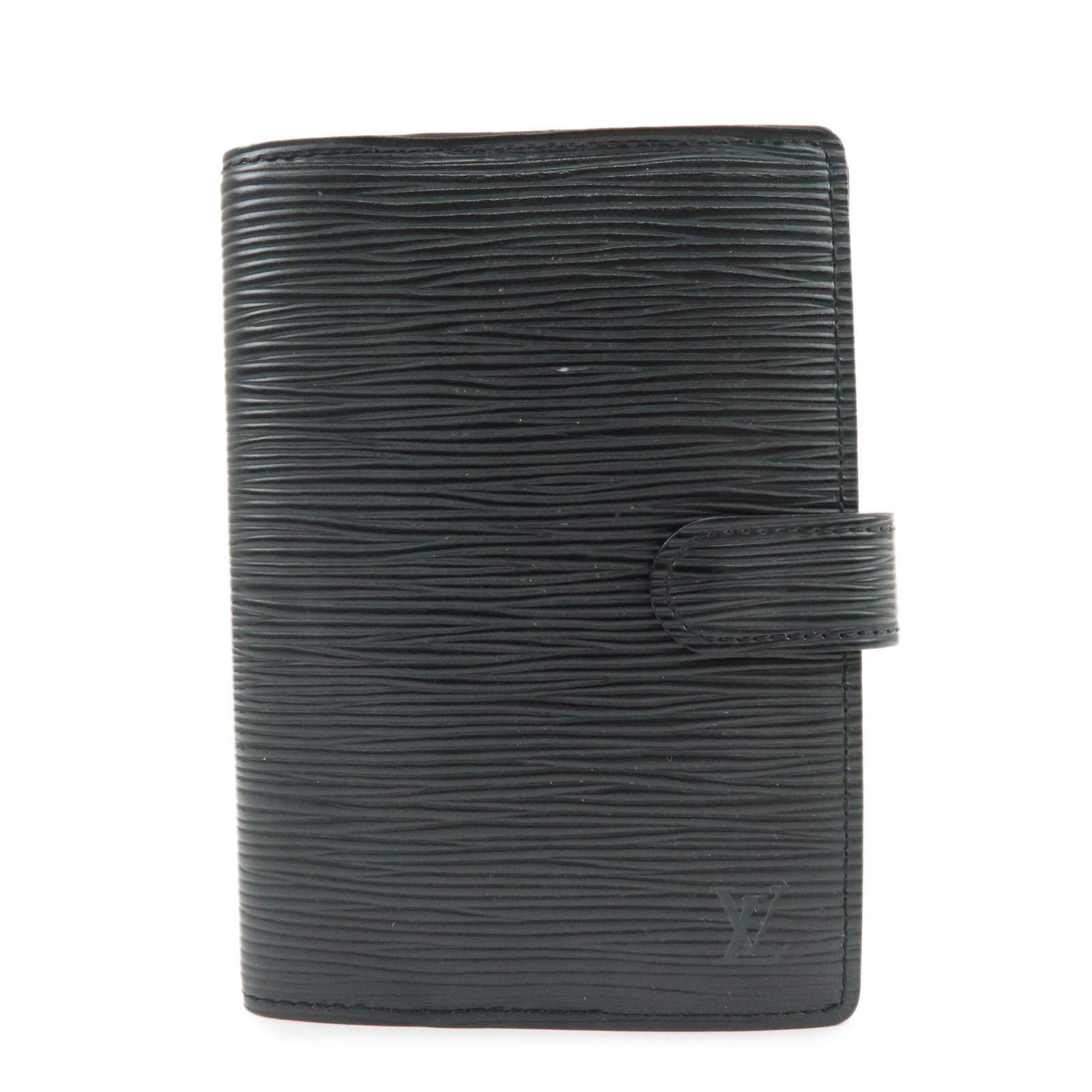 Louis Vuitton Epi Agenda PM Planner Cover Noir R20052