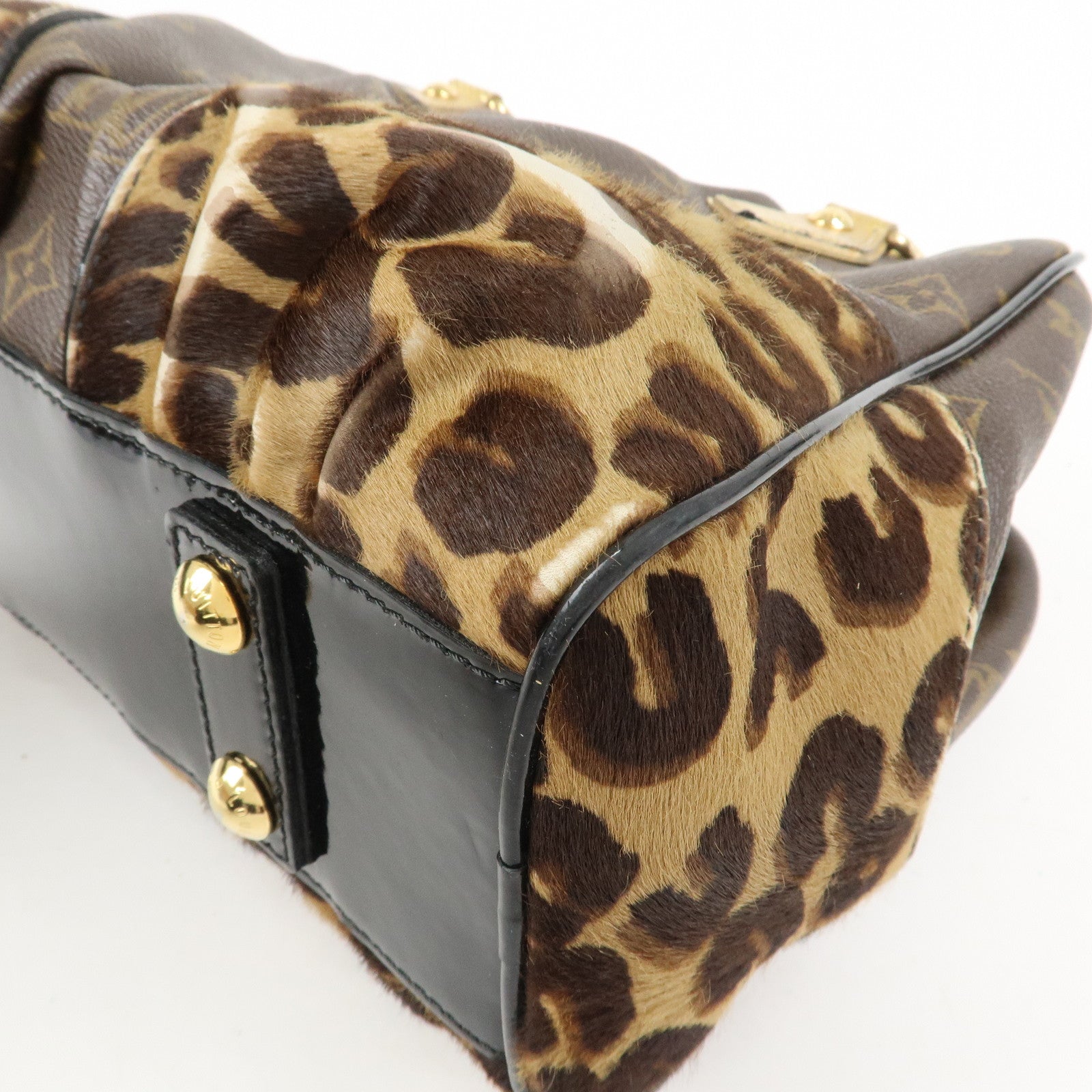 Louis Vuitton Adele Monogram Leopard Calf Leather 2 Way bag M95284