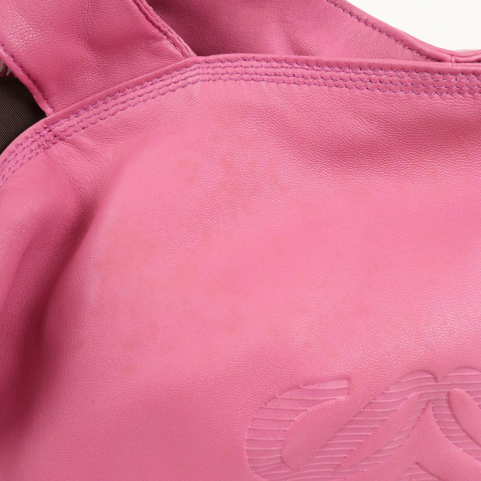 LOEWE Anagram Nappa Aire Leather Hand Bag Shoulder Bag Pink