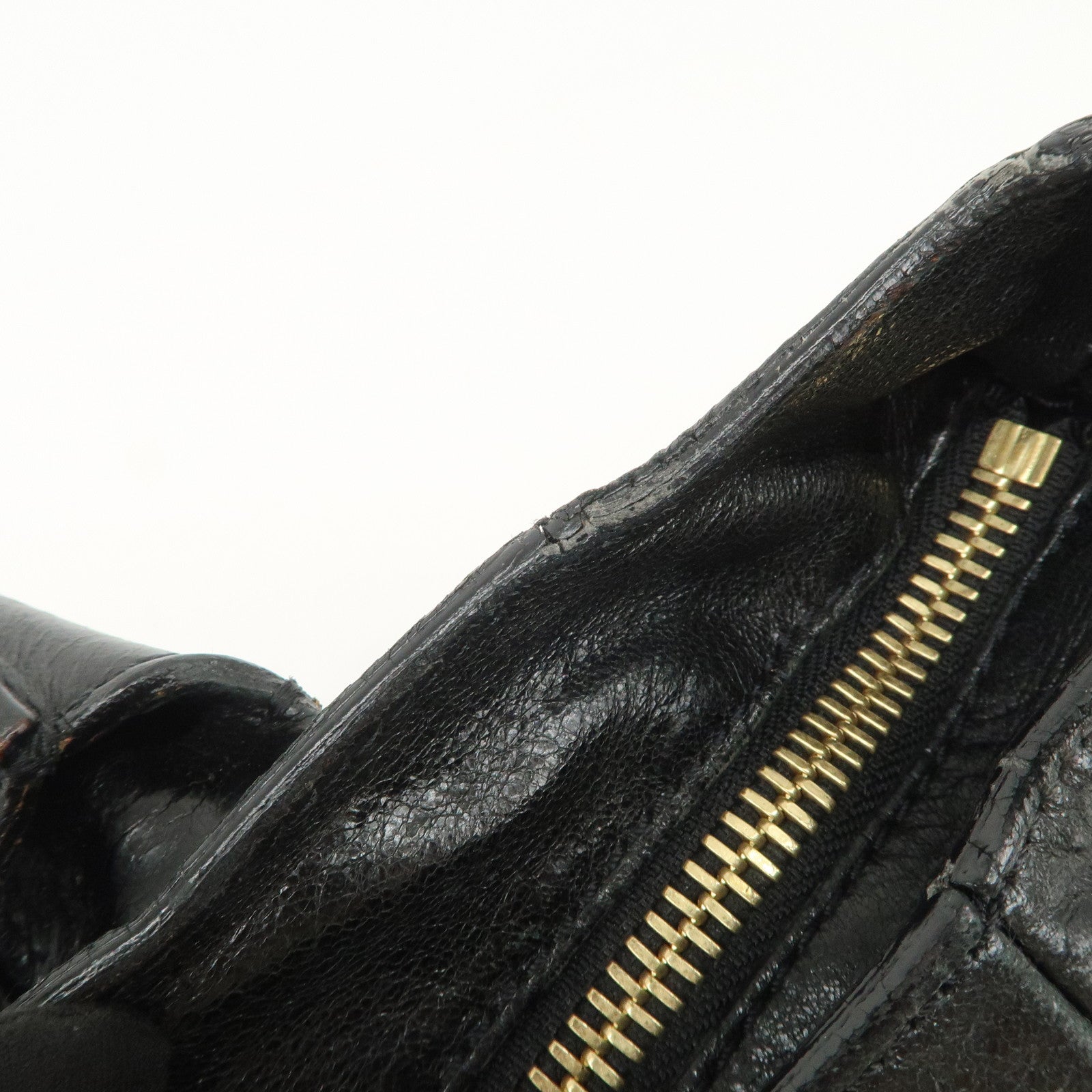 Chloe ETHEL Leather 2Way Hand Bag Shoulder Bag Crossbody Bag Black