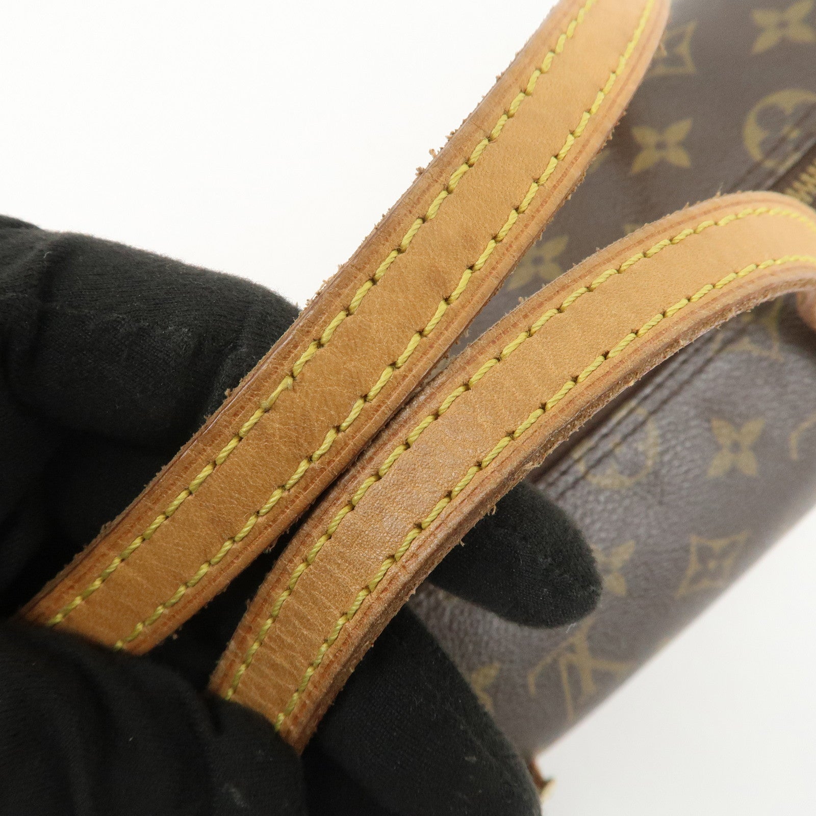 Louis Vuitton Monogram Papillon 26 Hand Bag Brown M51386