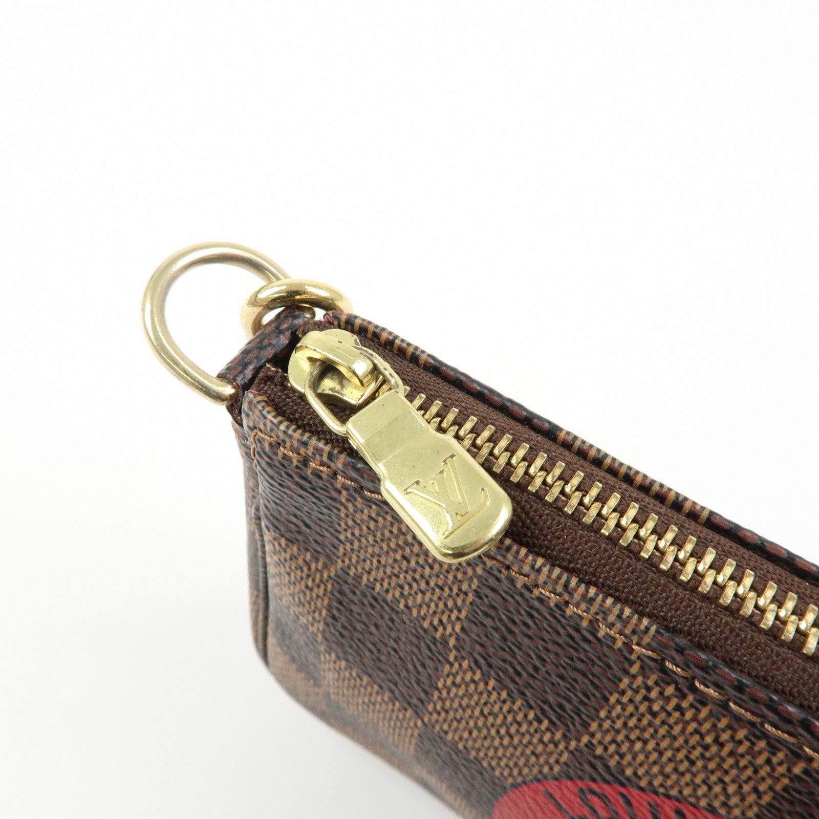 Louis Vuitton Damier T&B Mini Pochette Accessoires Pouch N58011