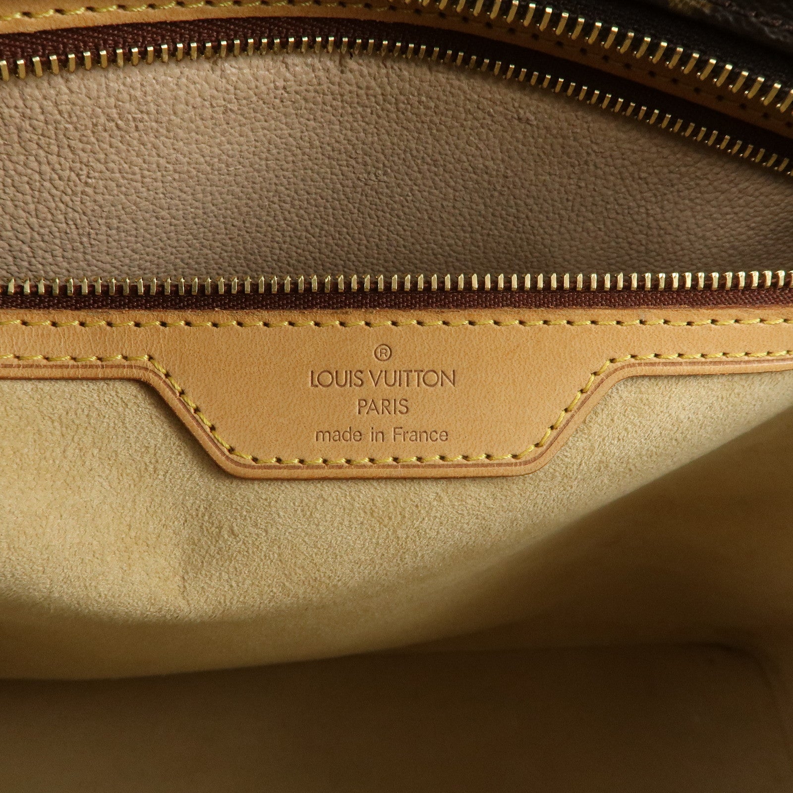 Louis Vuitton Monogram Luco Tote Bag Shoulder Bag Brown M51155